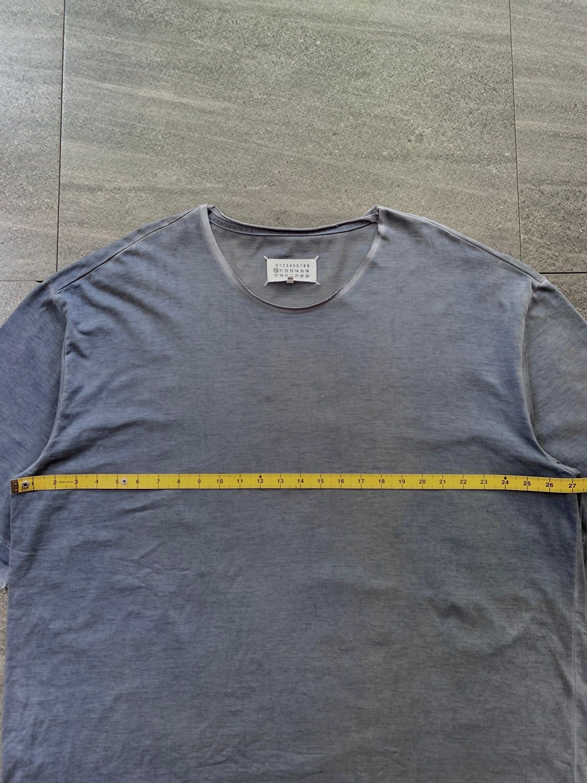 Maison Margiela FREE TAX! Line 10 Distressed Faded Teee Size US XL / EU 56 / 4 - 16 Thumbnail