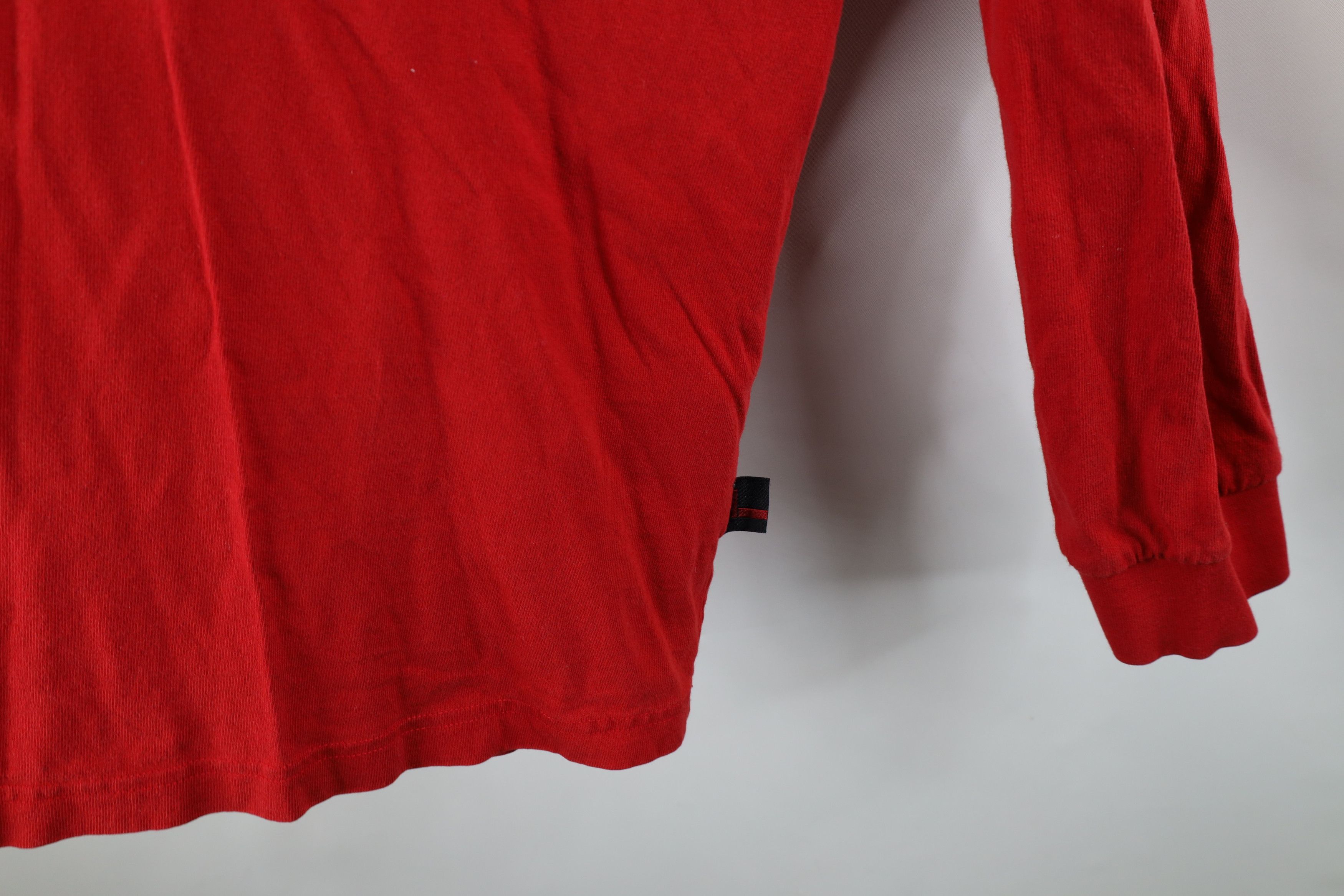 Fubu × Vintage Vintage Y2K FUBU Spell Out Script Long Sleeve T-Shirt Red Size US XL / EU 56 / 4 - 9 Thumbnail