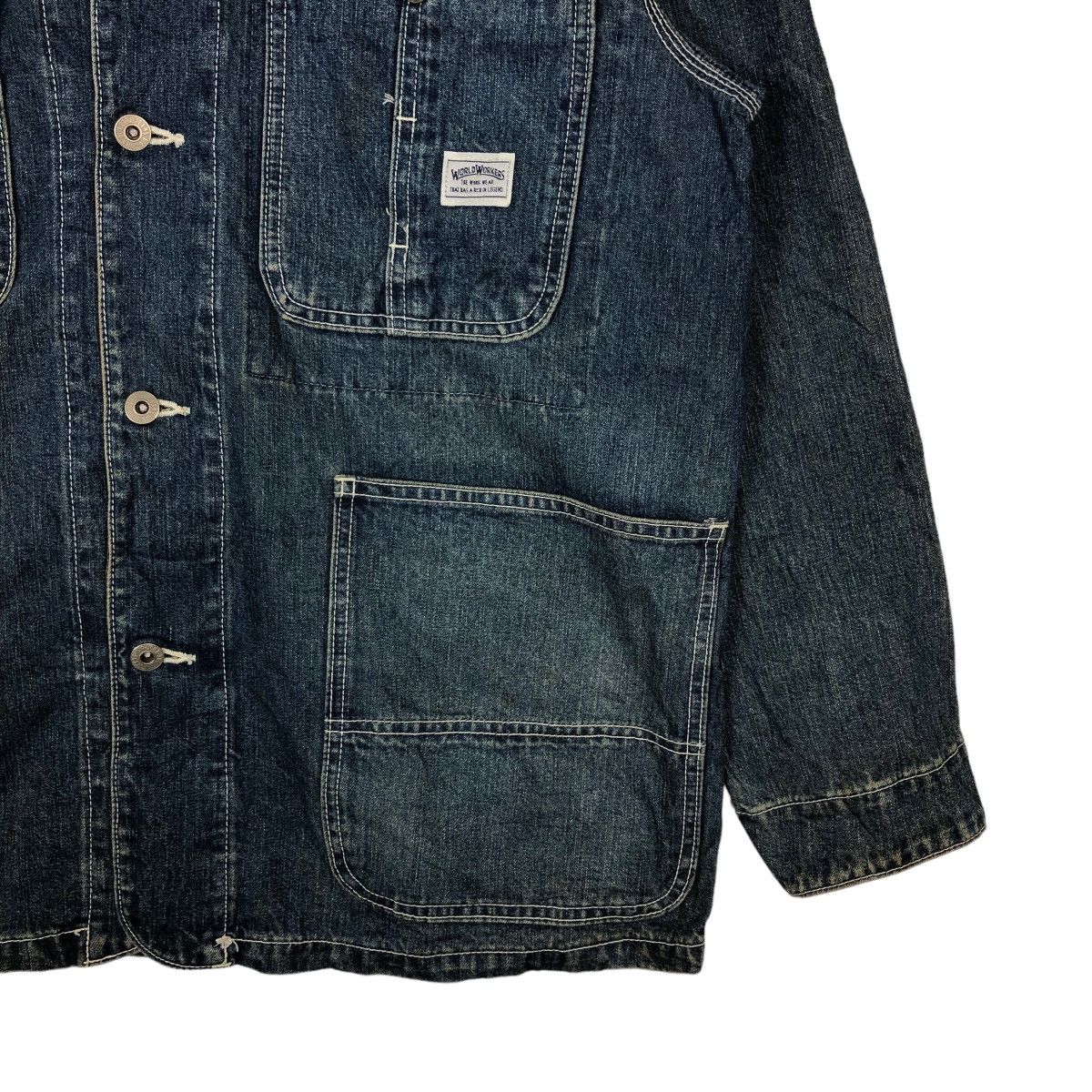 Japanese Brand 🔥Chore Denim Work Jacket Big John USA Toyo Enterprise Size US L / EU 52-54 / 3 - 5 Thumbnail