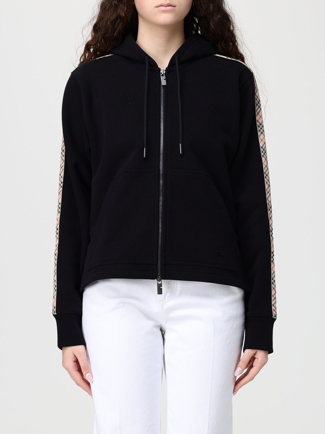 Burberry Burberry Sweatshirt Woman Black Size S / US 4 / IT 40 - 1 Thumbnail