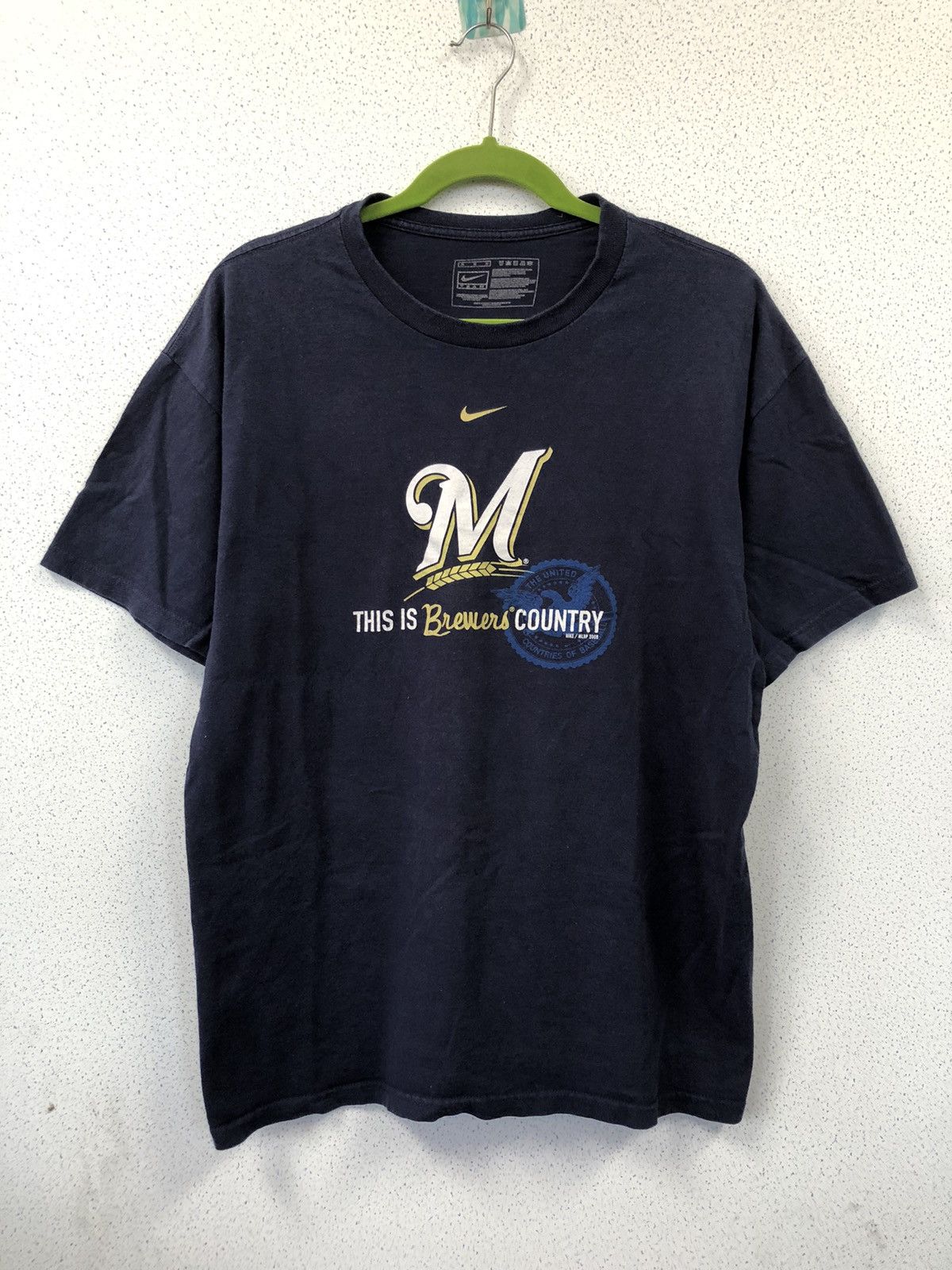 MLB Nike Milwaukee MLB T-Shirt Size US M / EU 48-50 / 2 - 1 Thumbnail