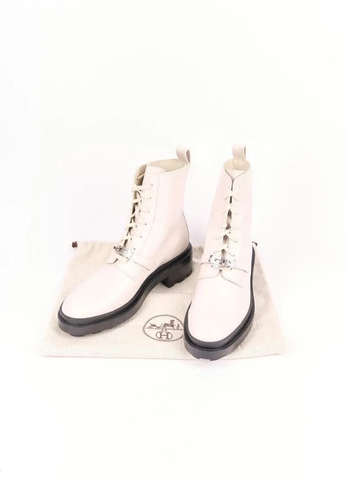 Hermes Hermes purple boots Size US 9 / IT 39 - 6 Thumbnail