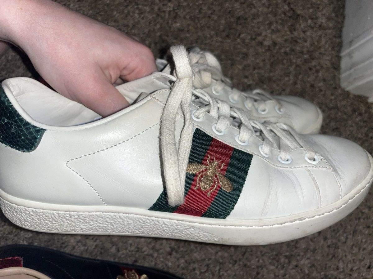 Gucci Gucci Ace Bee Sneakers Size US 6.5 / IT 36.5 - 1 Thumbnail