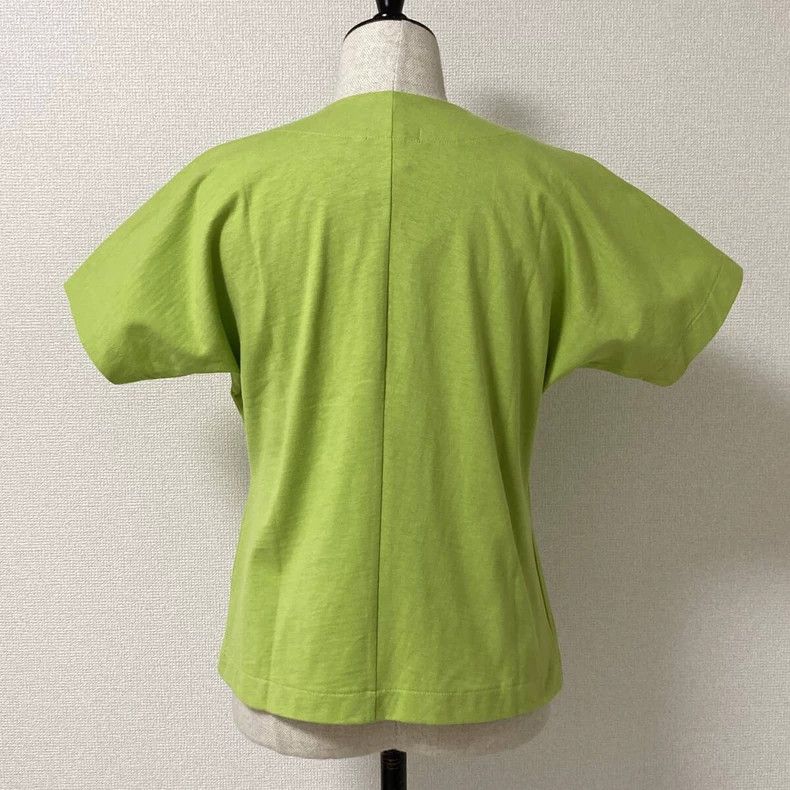 Comme des Garcons Comme Des Garcons Green button-down top Size M / US 6-8 / IT 42-44 - 3 Thumbnail