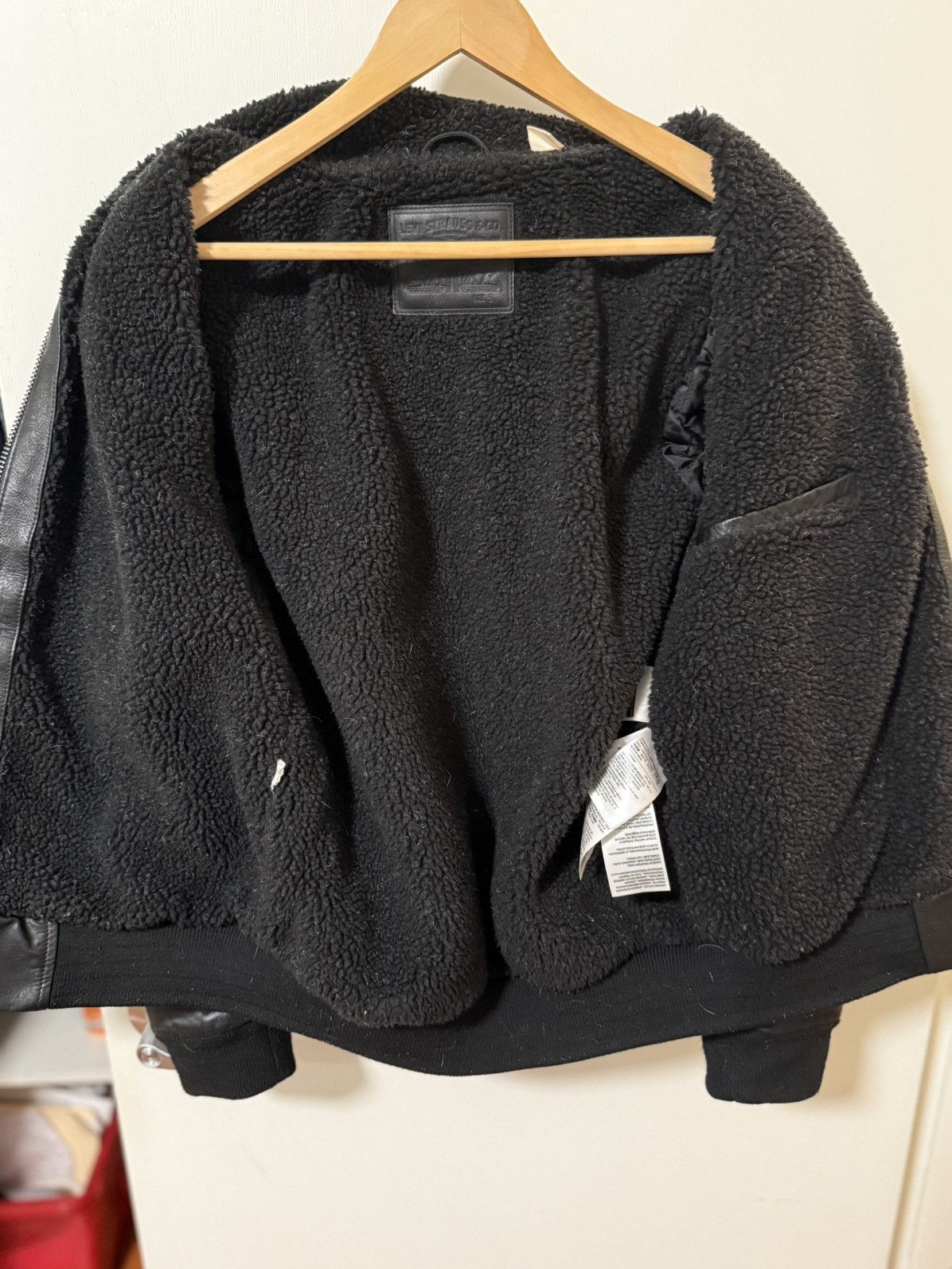 Levi's Levi’s flight leather bomber jacket G1 (S) Size US S / EU 44-46 / 1 - 3 Thumbnail