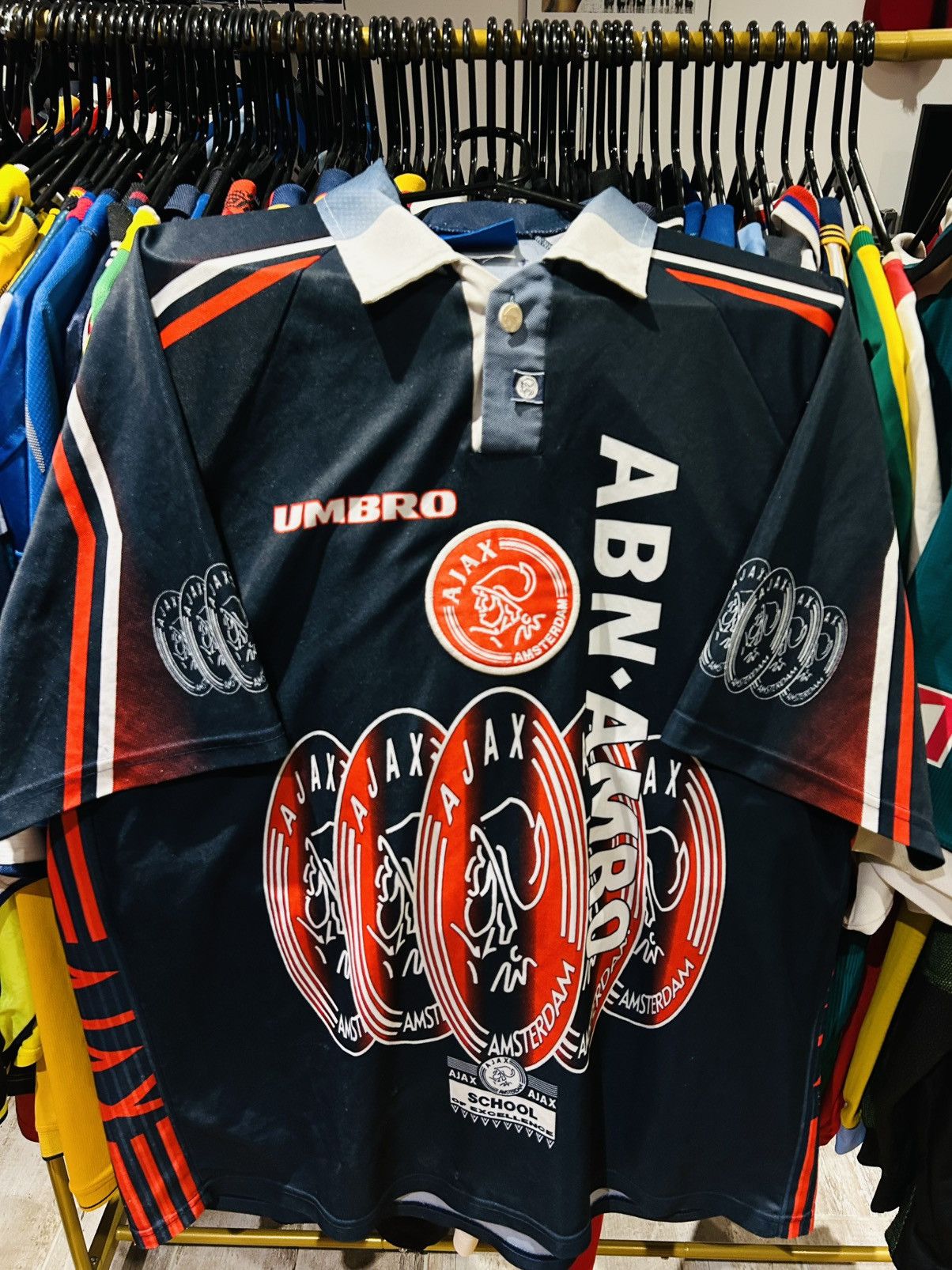 Umbro × Vintage Ajax amsterdam 1997/98 away jersey Size US XL / EU 56 / 4 - 3 Thumbnail
