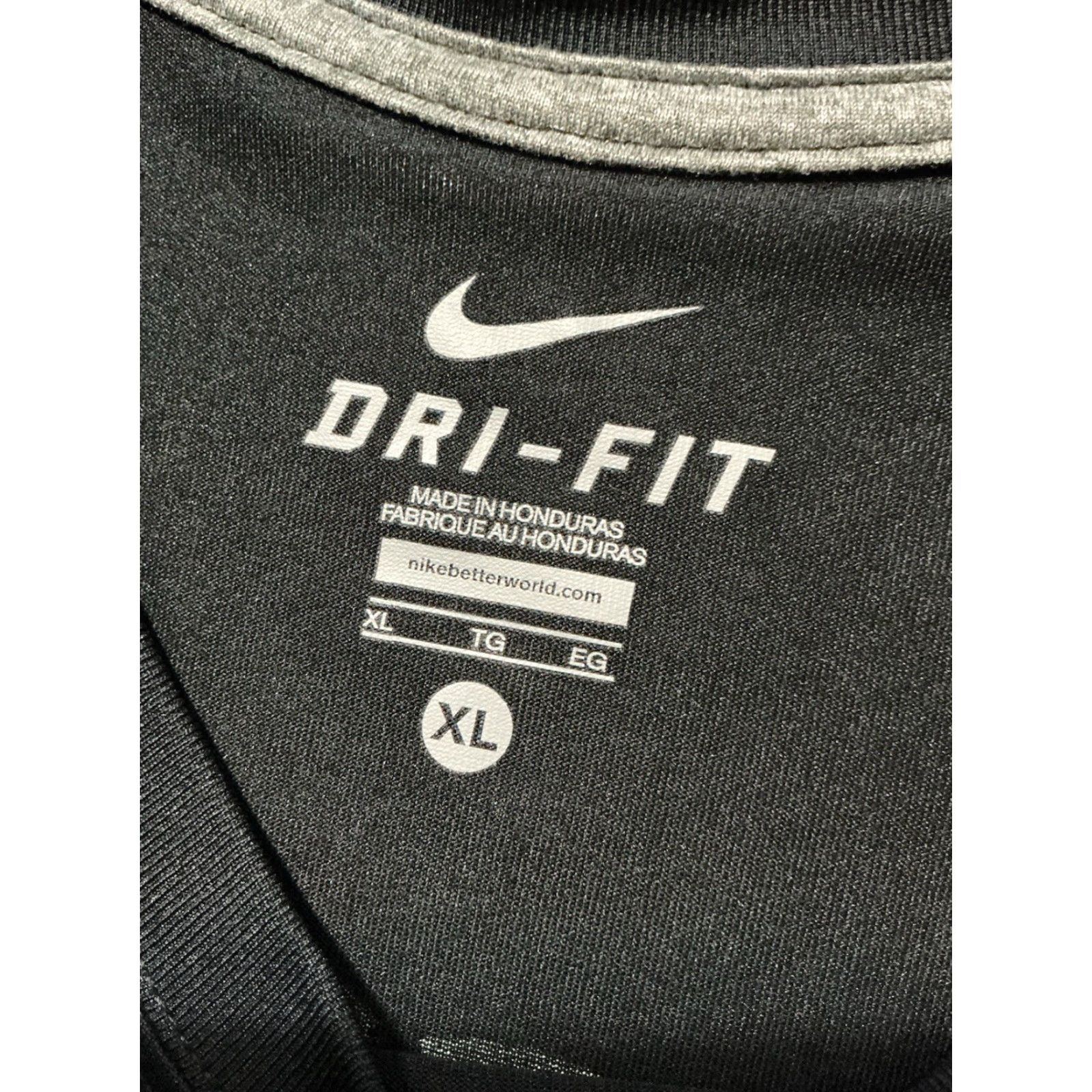Nike VINTAGE Nike Dri Fit The Increase John 3:30 Training Gym Workout S/S Graphic T-Shirt XL Black Mens Size US XL / EU 56 / 4 - 6 Thumbnail