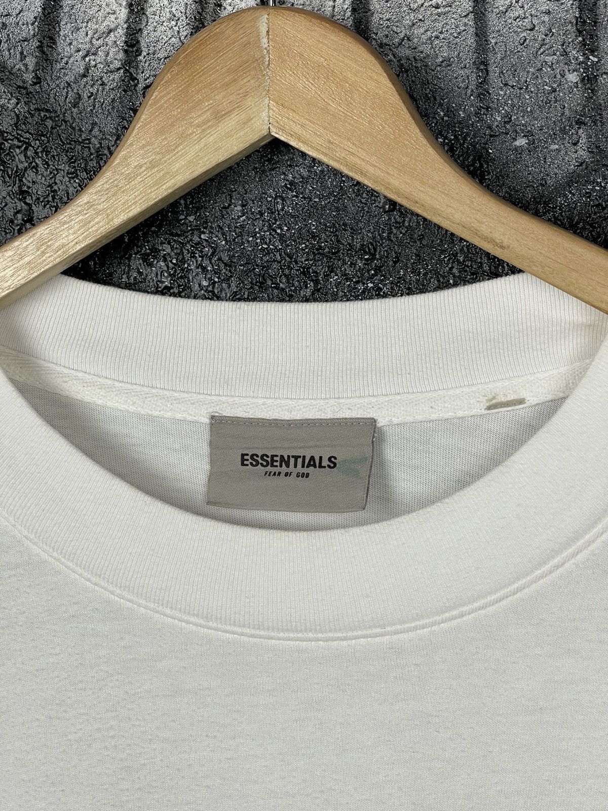 Essentials Essentials Fear Of God White Oversized Long Sleeve T-Shirt L Size US L / EU 52-54 / 3 - 8 Thumbnail