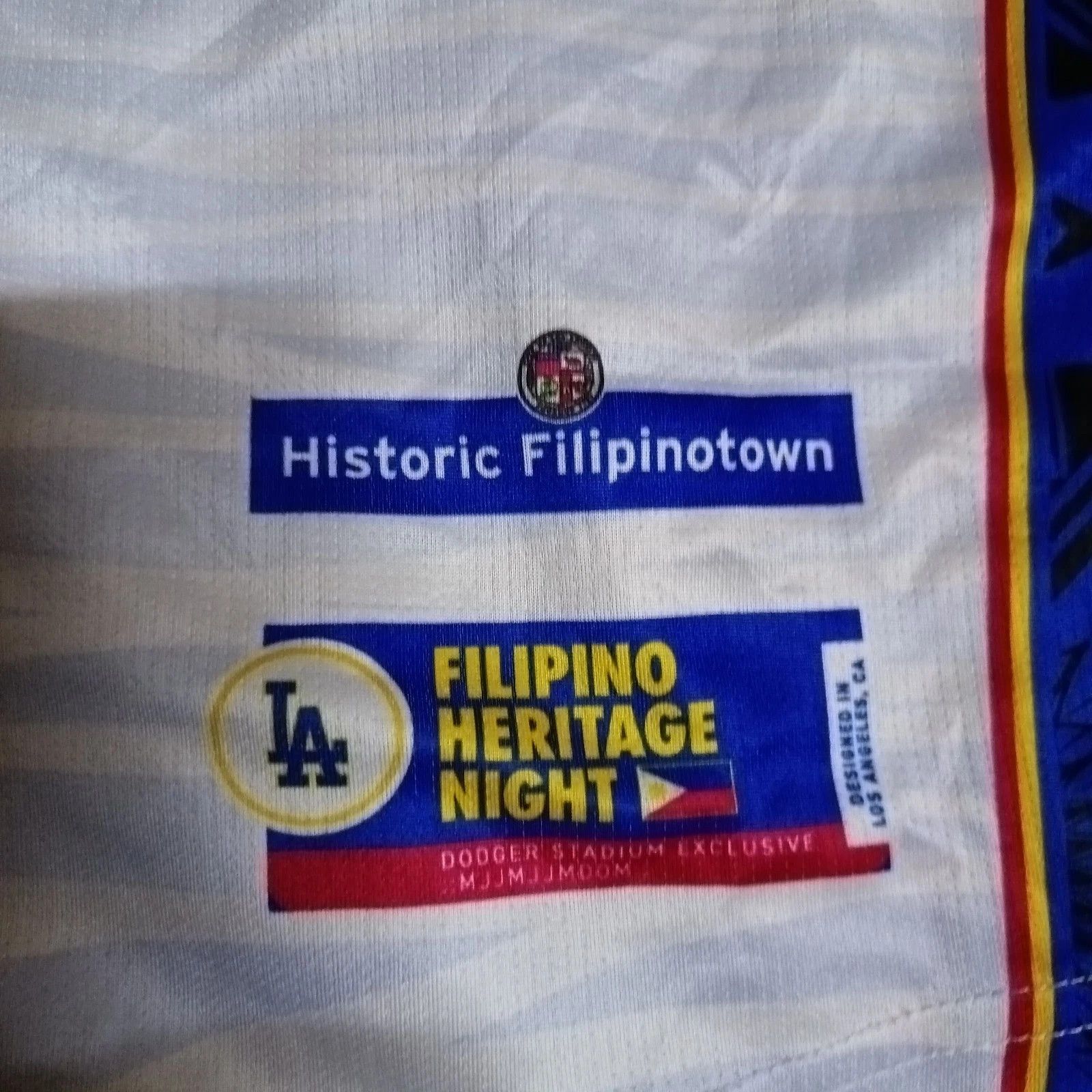 MLB LA Dodgers Filipino Heritage Night Pilipinas Baseball Jersey Size US M / EU 48-50 / 2 - 4 Thumbnail