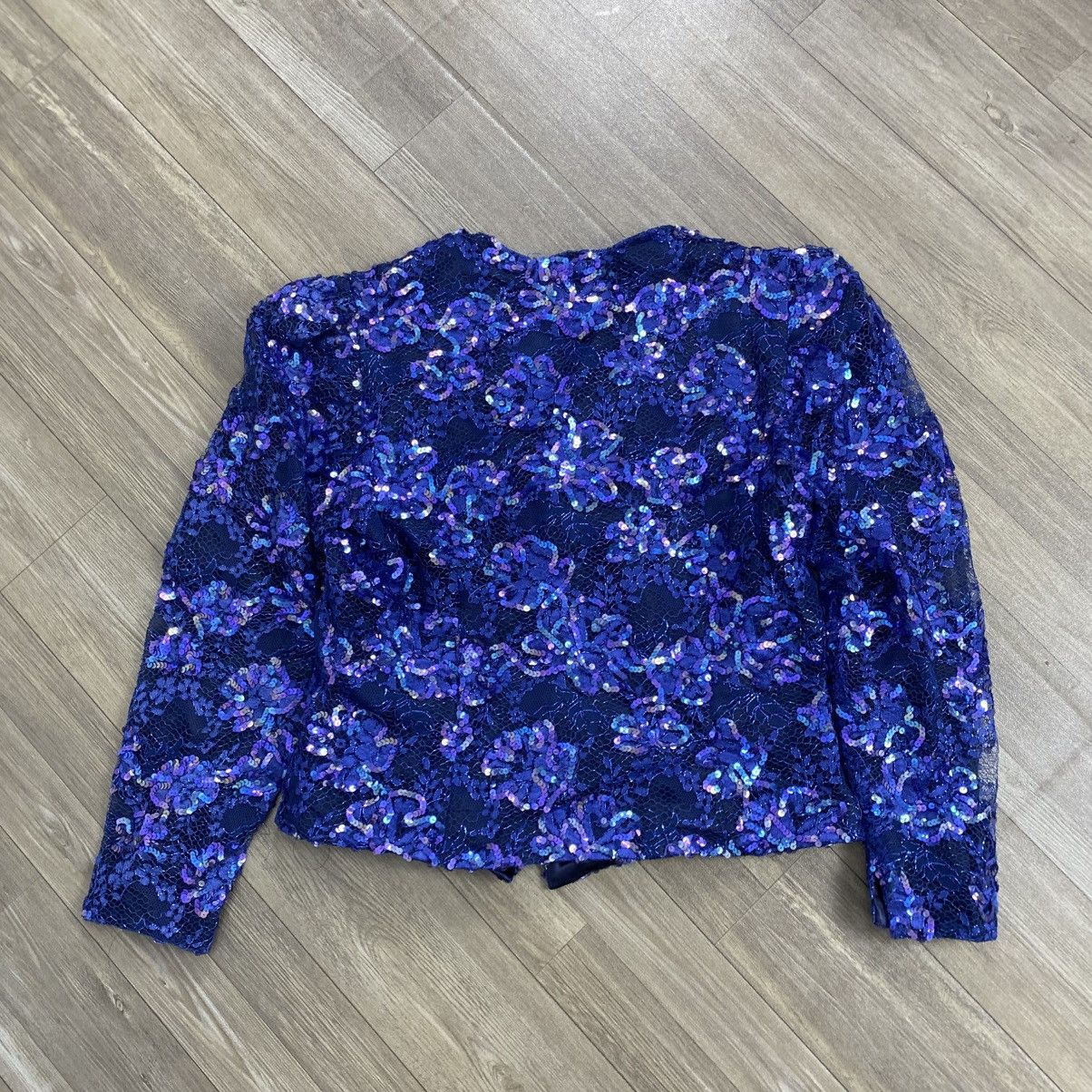Givenchy 1990s Vintage Givenchy Hi Formal Brocade Beads Womens Blazer Size L / US 10 / IT 46 - 14 Thumbnail