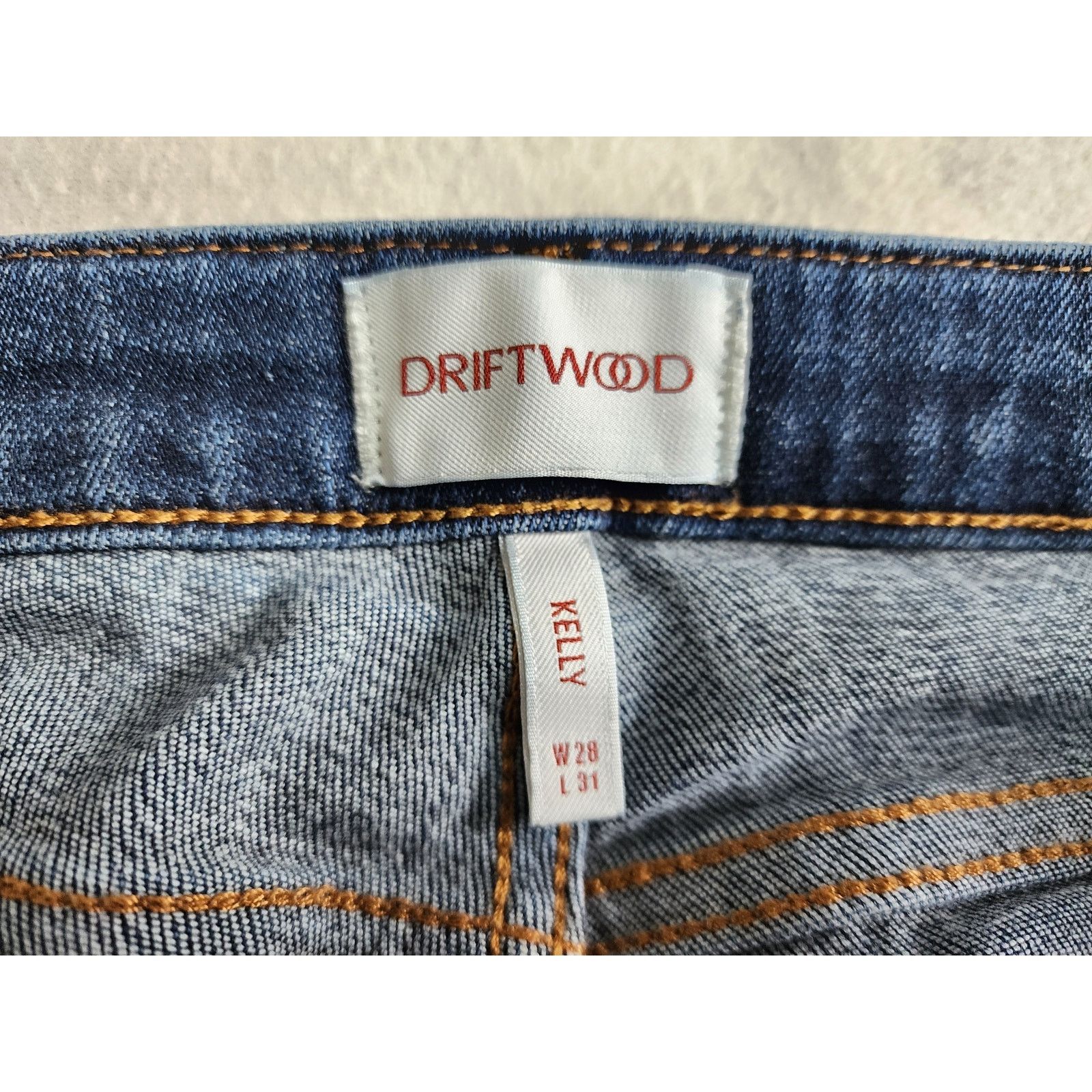 Other Driftwood Kelly Bootcut Jeans Size 28 Waist 29" IS Med Wash Size 28" / US 6 / IT 42 - 4 Thumbnail