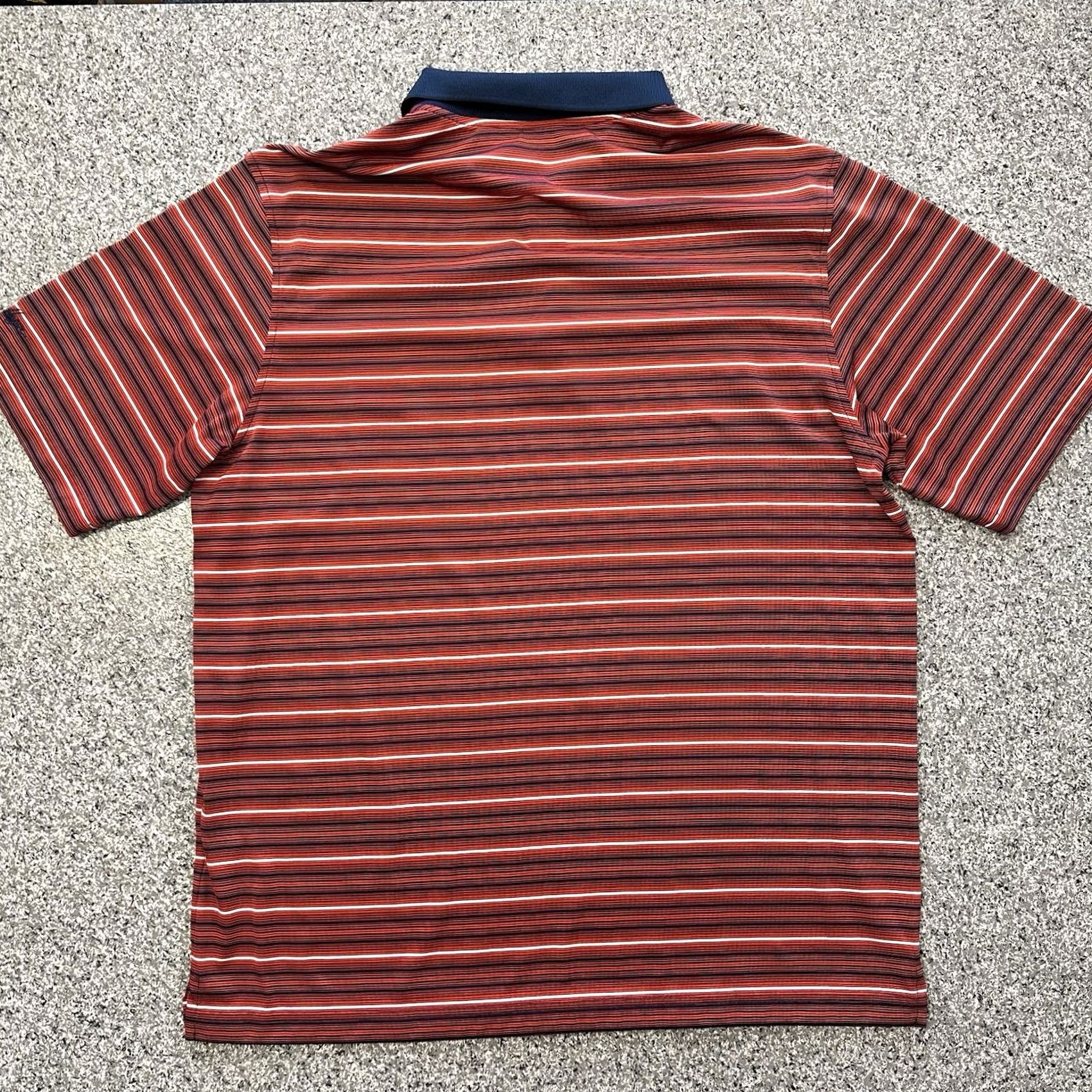 Vintage Walter Hagen Polo Mens L Striped Red Shirt Collared Vintage Polo Shirt Size US L / EU 52-54 / 3 - 3 Thumbnail
