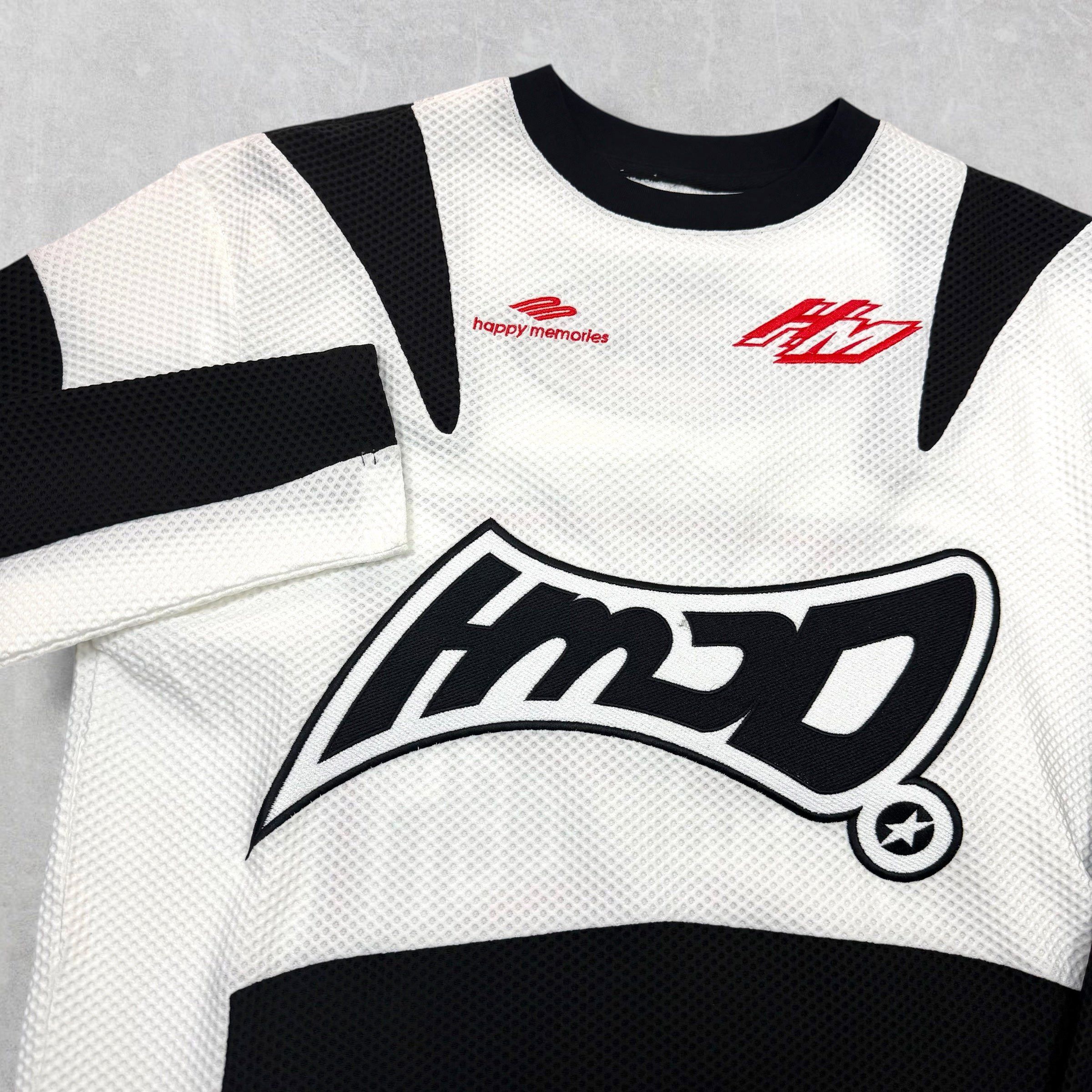 HMDD HMDD Monteaux Graphic Jersey White XS Size US XS / EU 42 / 0 - 2 Thumbnail