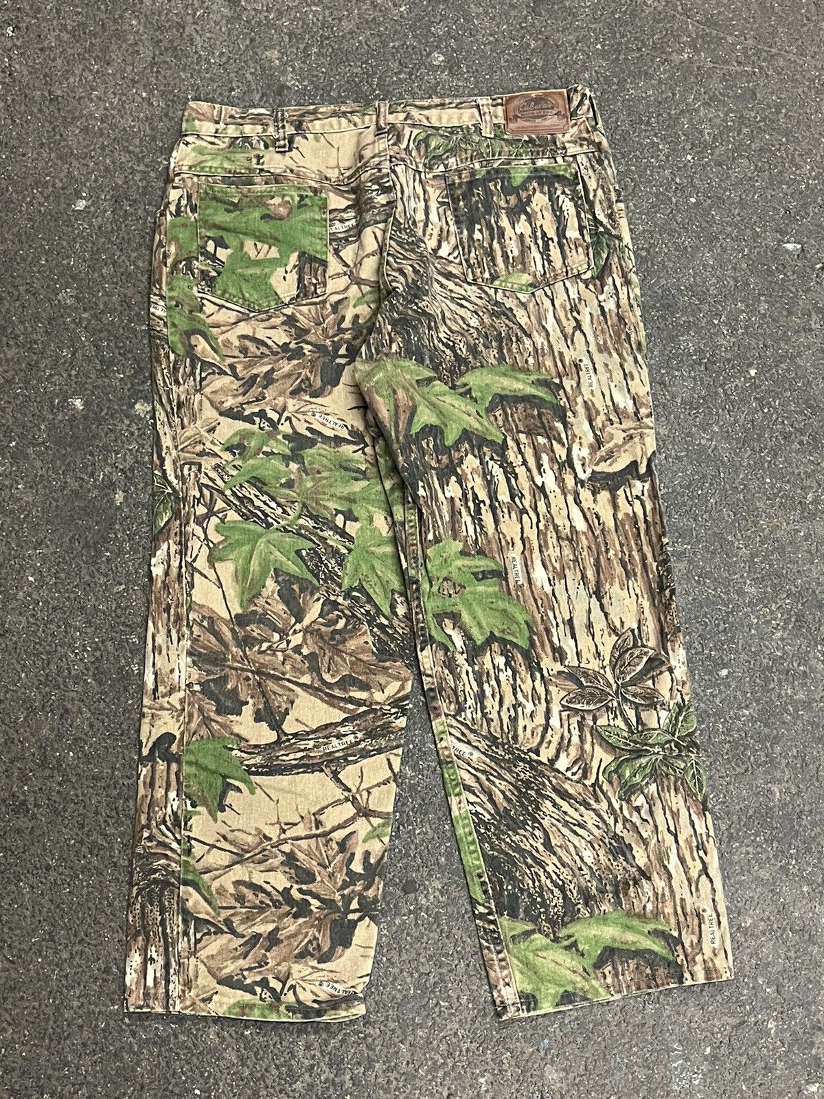 Realtree × Vintage Real tree camo baggy fit wide leg pants skater vintage hype Size US 36 / EU 52 - 4 Thumbnail