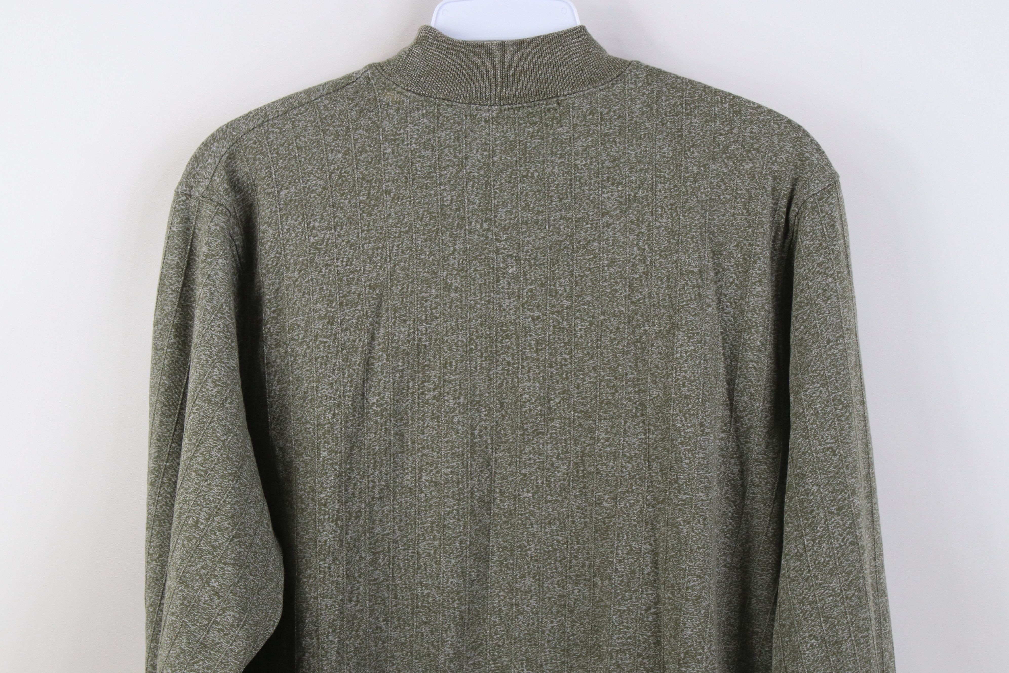 Other Vintage 90s Streetwear Knit Mock Neck Long Sleeve T-Shirt Size US M / EU 48-50 / 2 - 8 Thumbnail