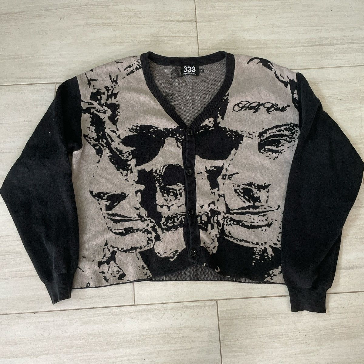 Half Evil Half Evil Cardigan Size US M / EU 48-50 / 2 - 1 Thumbnail