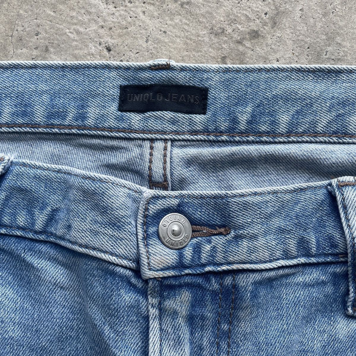 Japanese Brand W38💥 Vintage Japanese Distressed Straight Faded Jeans Pants Size US 38 / EU 54 - 6 Thumbnail