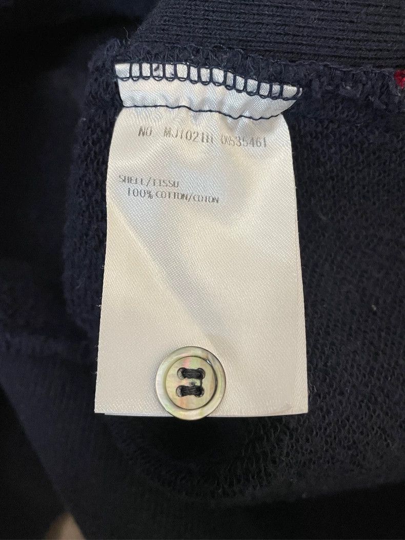 Thom Browne Thom browne Dark blue four-striped round-neck sweatshirt 25 Size US M / EU 48-50 / 2 - 7 Thumbnail