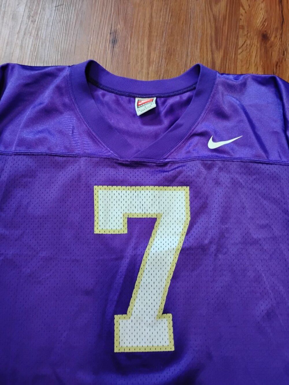 Nike Vintage Nike Washington Huskies Steve Emtman Jersey Size US L / EU 52-54 / 3 - 1 Thumbnail