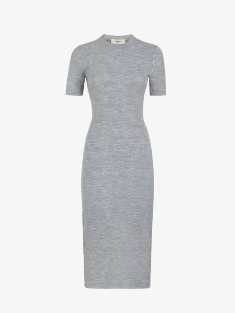 Fendi o1w1db10325 FZDB46 Maxi Dress in Grey Size S / US 4 / IT 40 - 1 Thumbnail