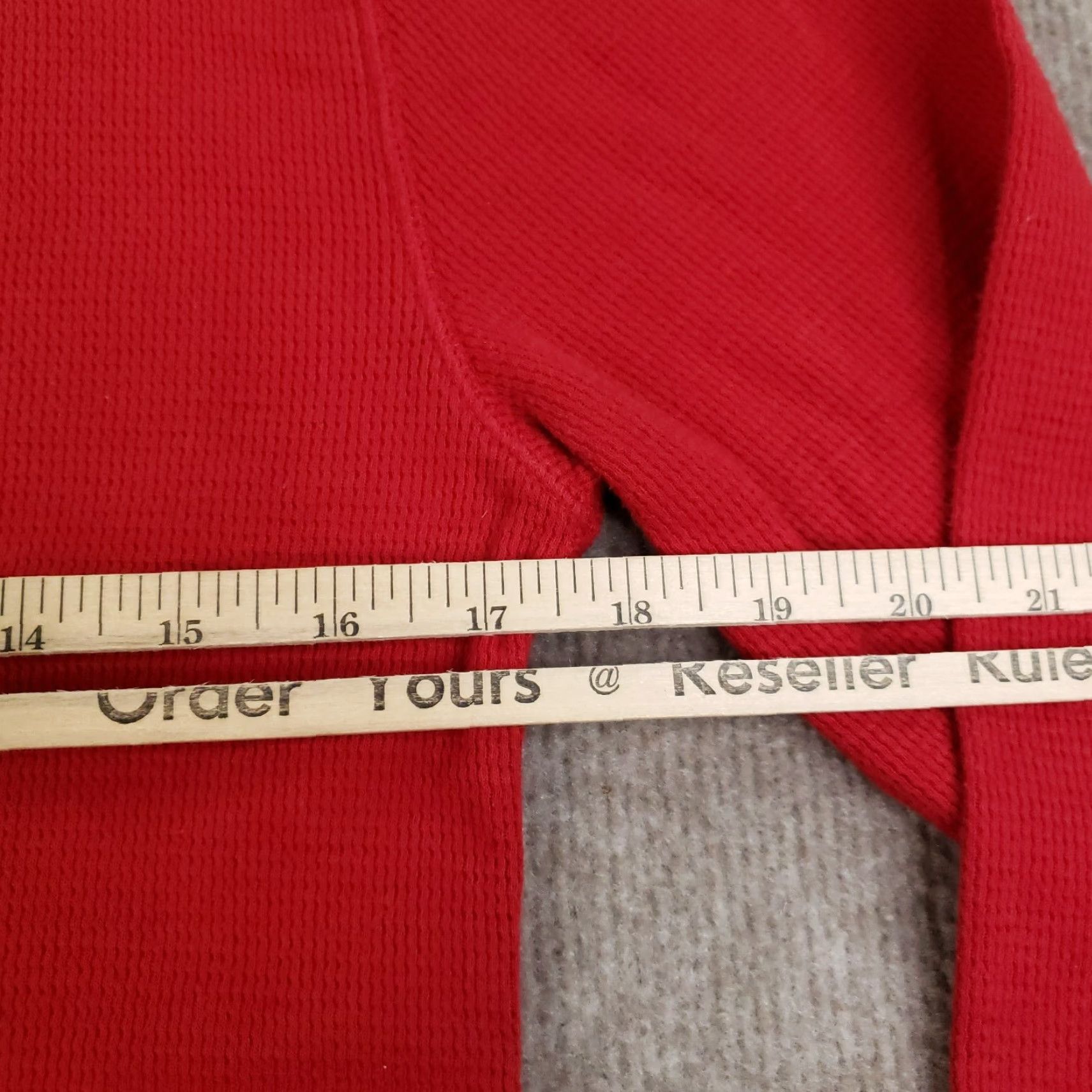 Polo Ralph Lauren Polo Ralph Lauren Sleepwear Shirt Womens Medium Red Pajama Top Knit Size M / US 6-8 / IT 42-44 - 3 Thumbnail