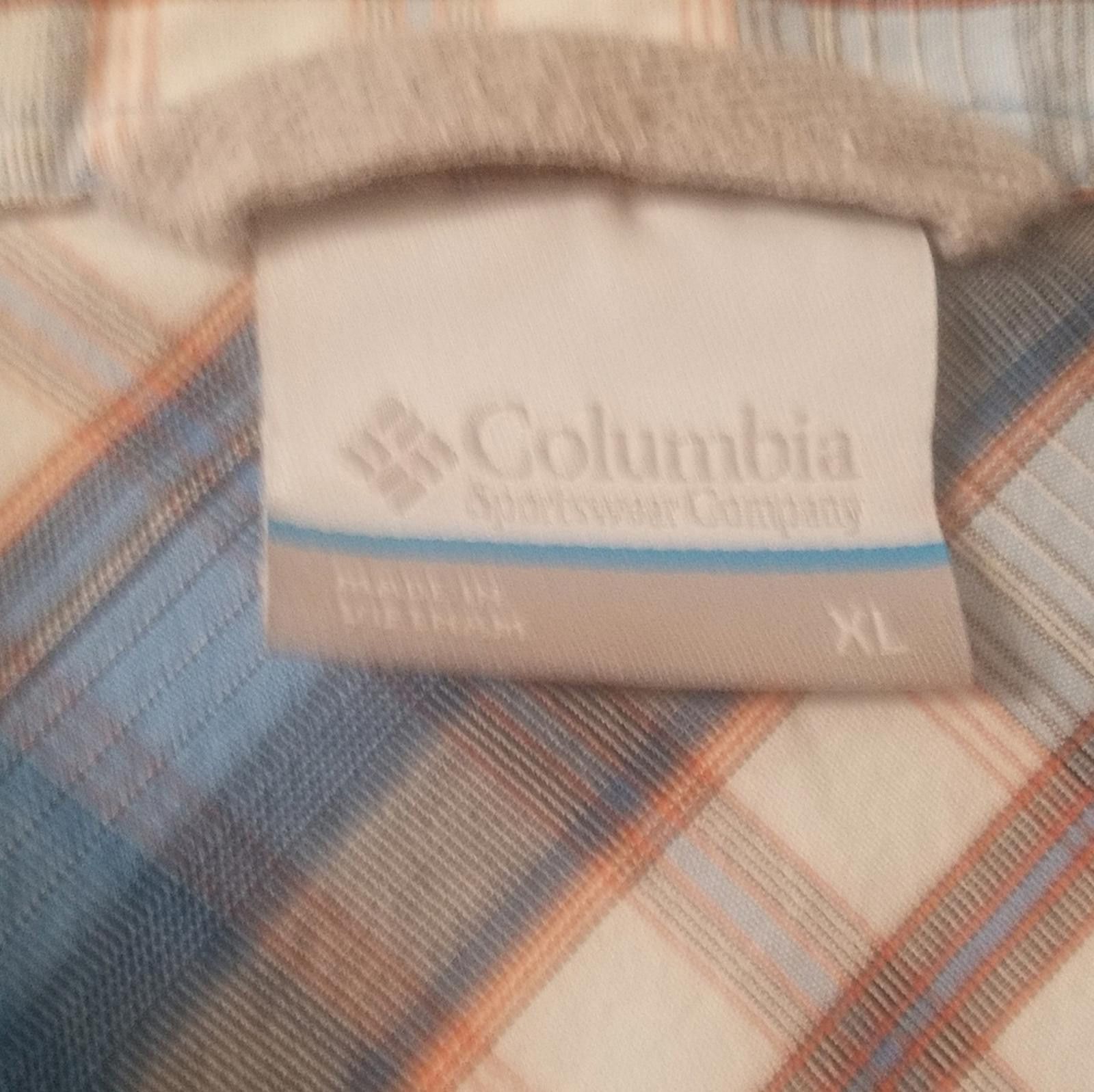 Columbia Columbia Blue and Brown Plaid Men's Shirt Size XL Size US XL / EU 56 / 4 - 3 Thumbnail