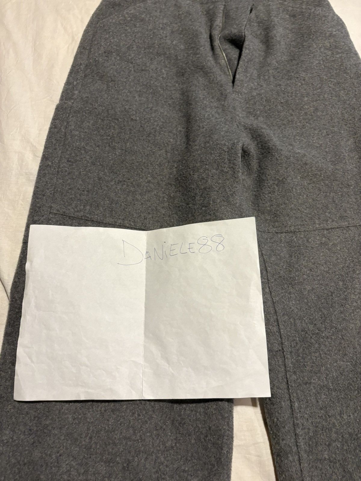 Jil Sander Jil Sander thick wool wide leg trousers. Size US 30 / EU 46 - 2 Thumbnail