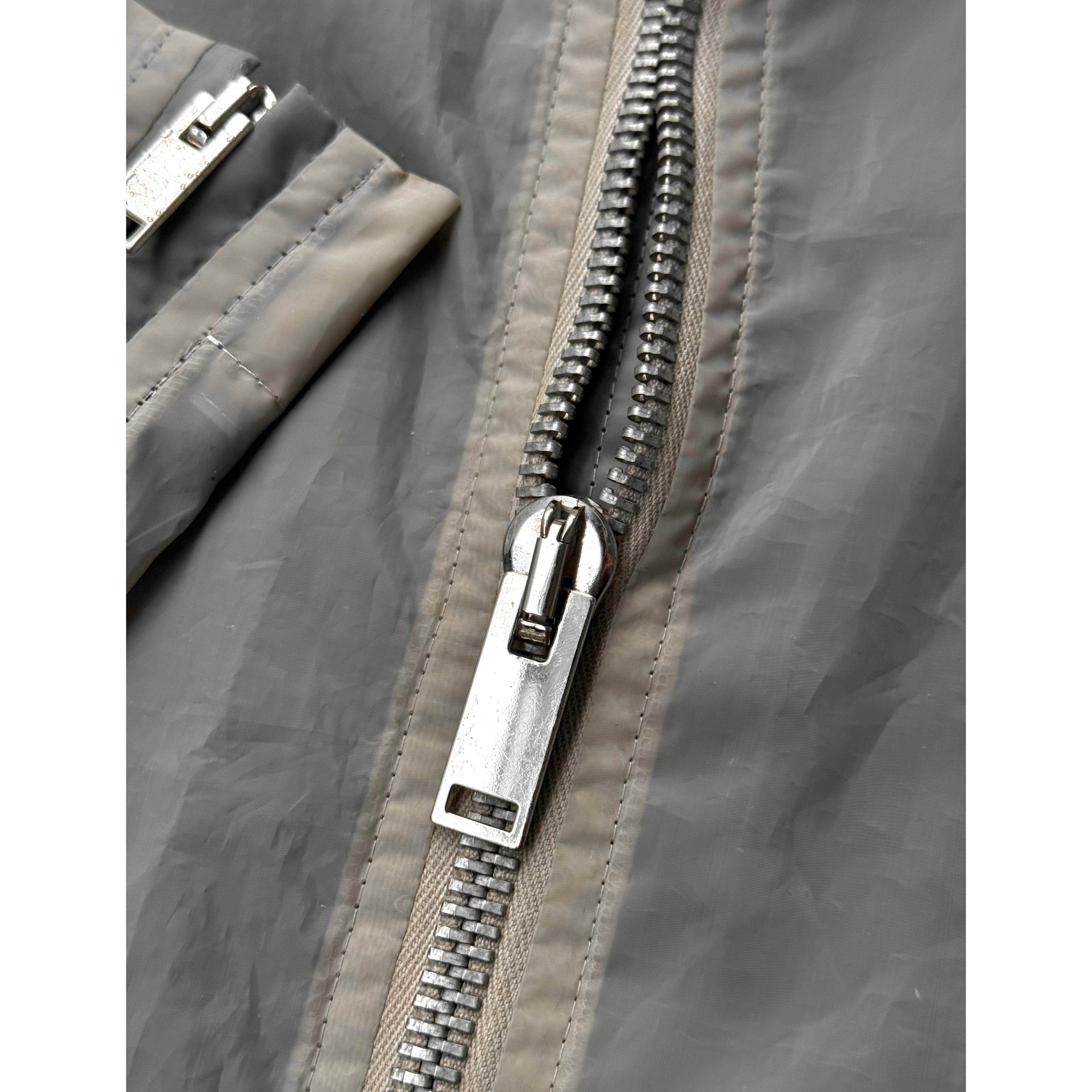 Rick Owens Rick Owens SS13 "ISLAND" PEARL Mollino Poly Zip-Up Jacket Size US M / EU 48-50 / 2 - 3 Thumbnail