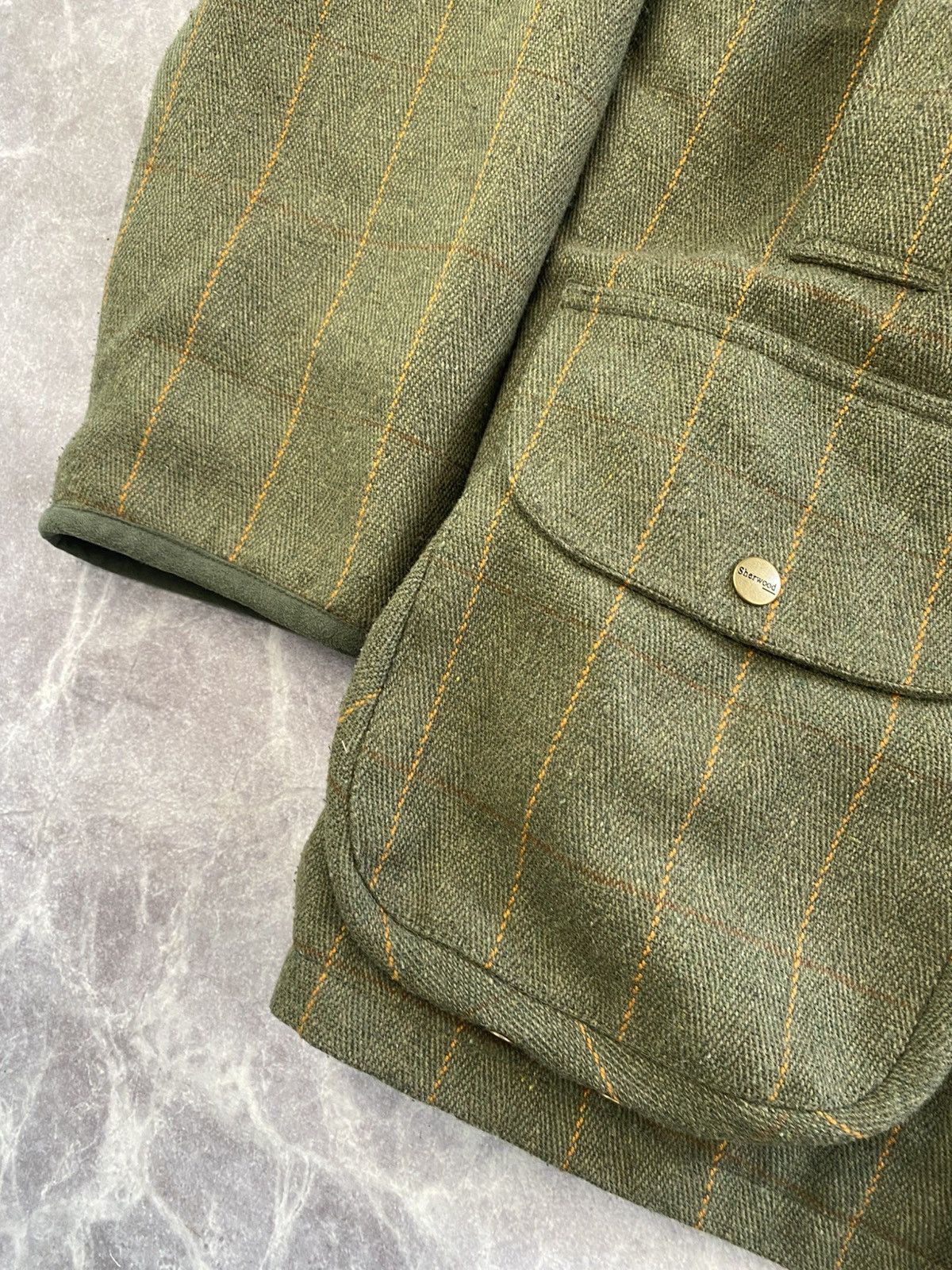 Vintage Vintage Old England Windowpane Tweed Hunting Coat Jacket M Size US M / EU 48-50 / 2 - 5 Thumbnail