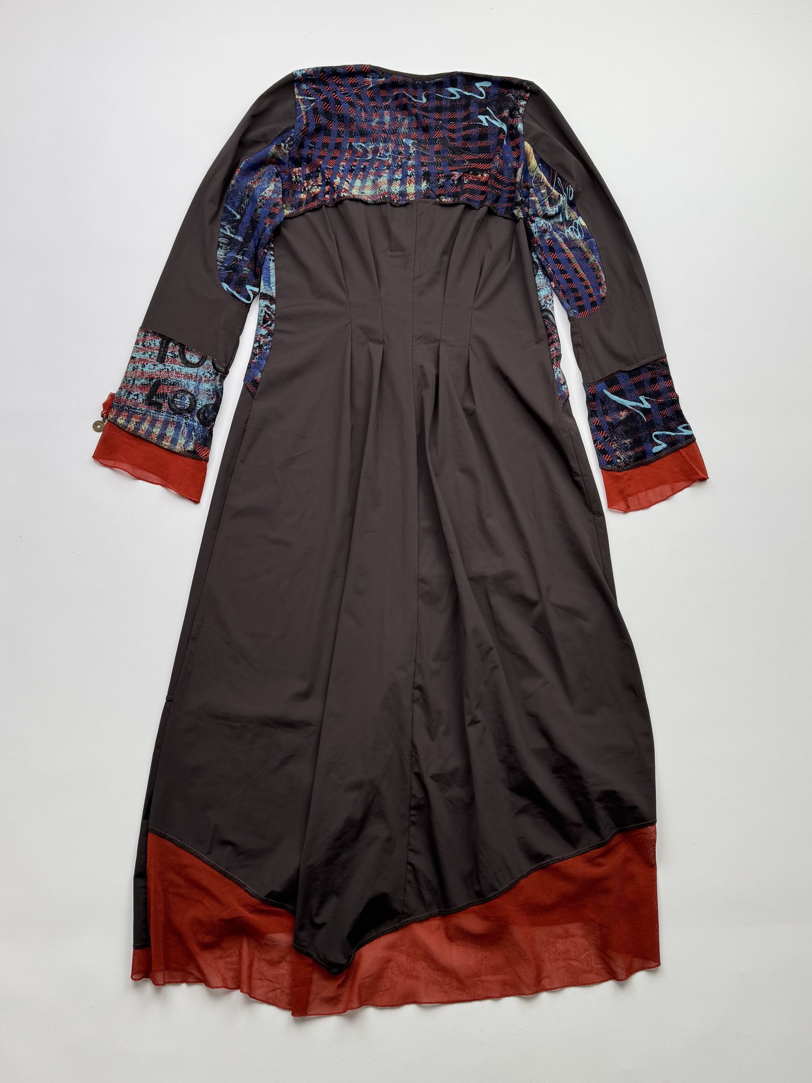 Vintage Vintage Dress With Long Sleeve B239(V500)E2 Size S / US 4 / IT 40 - 6 Thumbnail