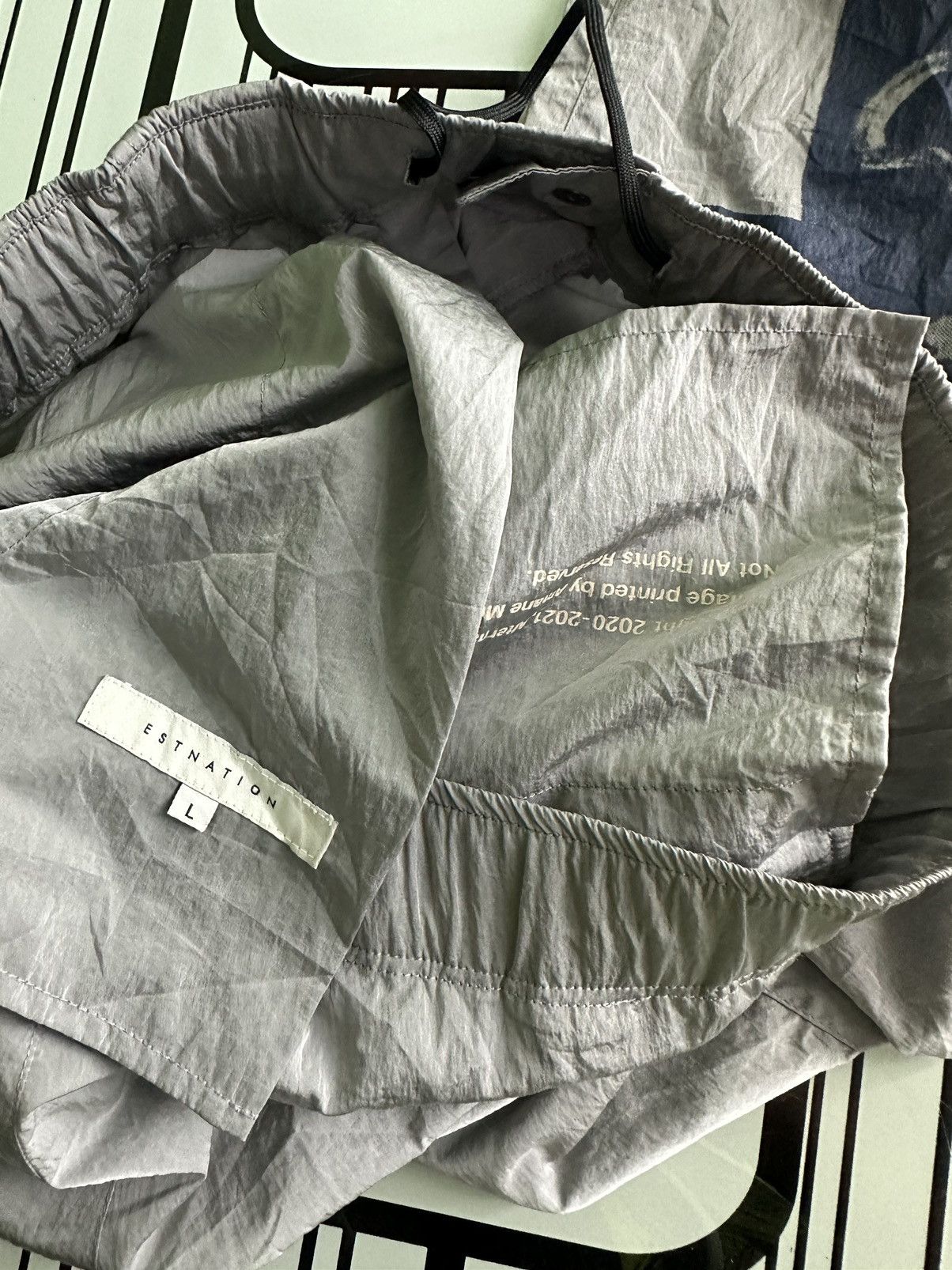 Takashi Murakami Vtg Estnation Amane Murakami Cargo Nylon Pant Size US 31 - 17 Thumbnail