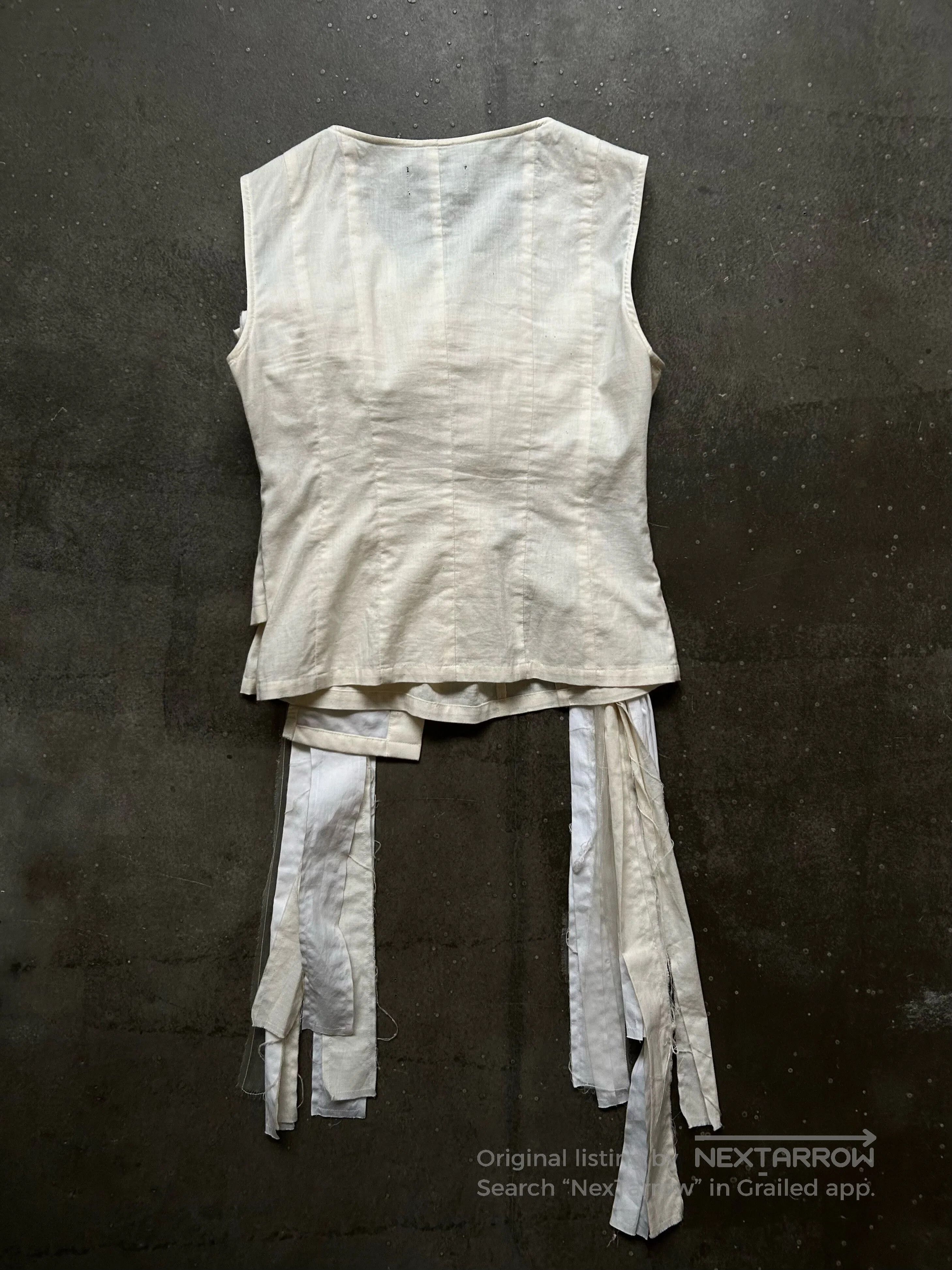 Comme des Garcons comme des garçons floral frill vest. Size S / US 4 / IT 40 - 5 Thumbnail