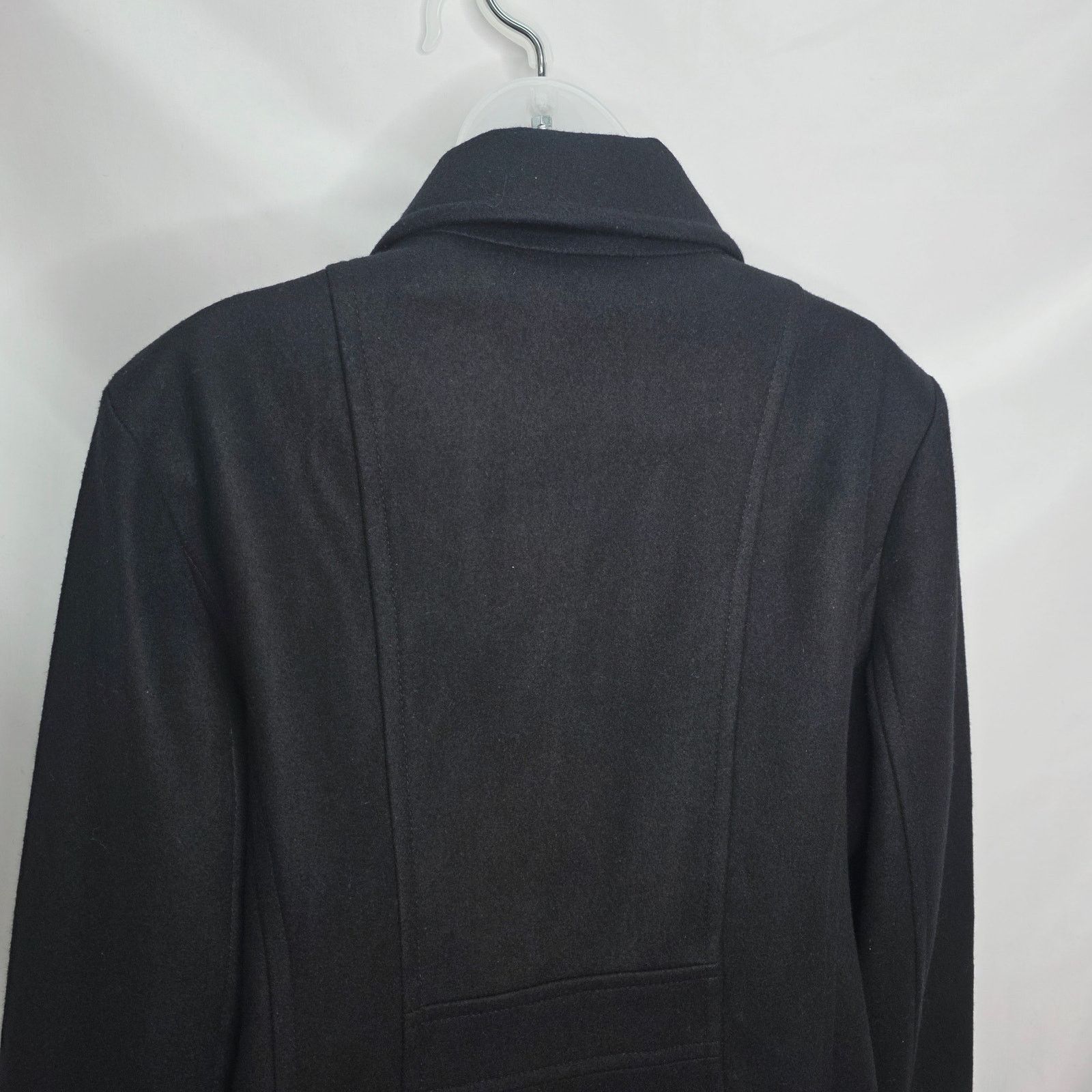 Anne Klein Anne Klein Wool Blend Double Breasted Long Sleeve Coat Size XL / US 12-14 / IT 48-50 - 9 Thumbnail