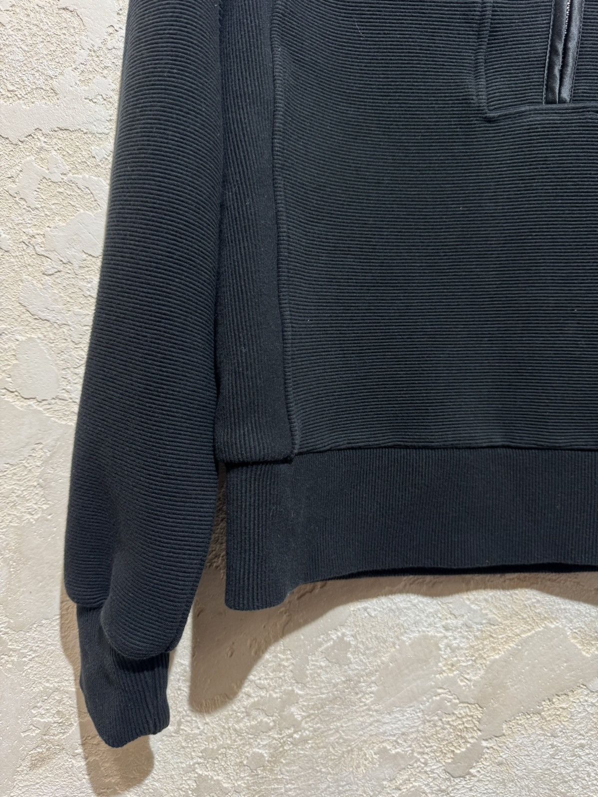 Varley Varley Rhea Ottoman Half Zip Rib Knit Pullover Sweatshirt Size S / US 4 / IT 40 - 2 Thumbnail
