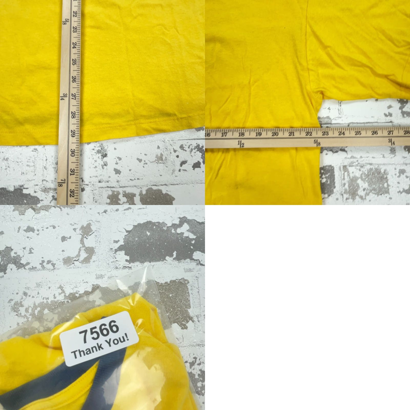 Chaps VINTAGE Chaps Ralph Lauren T Shirt Men L Yellow Ringer Spell Out Flag 90s Hipster Classic Retro Java? Size US L / EU 52-54 / 3 - 8 Thumbnail