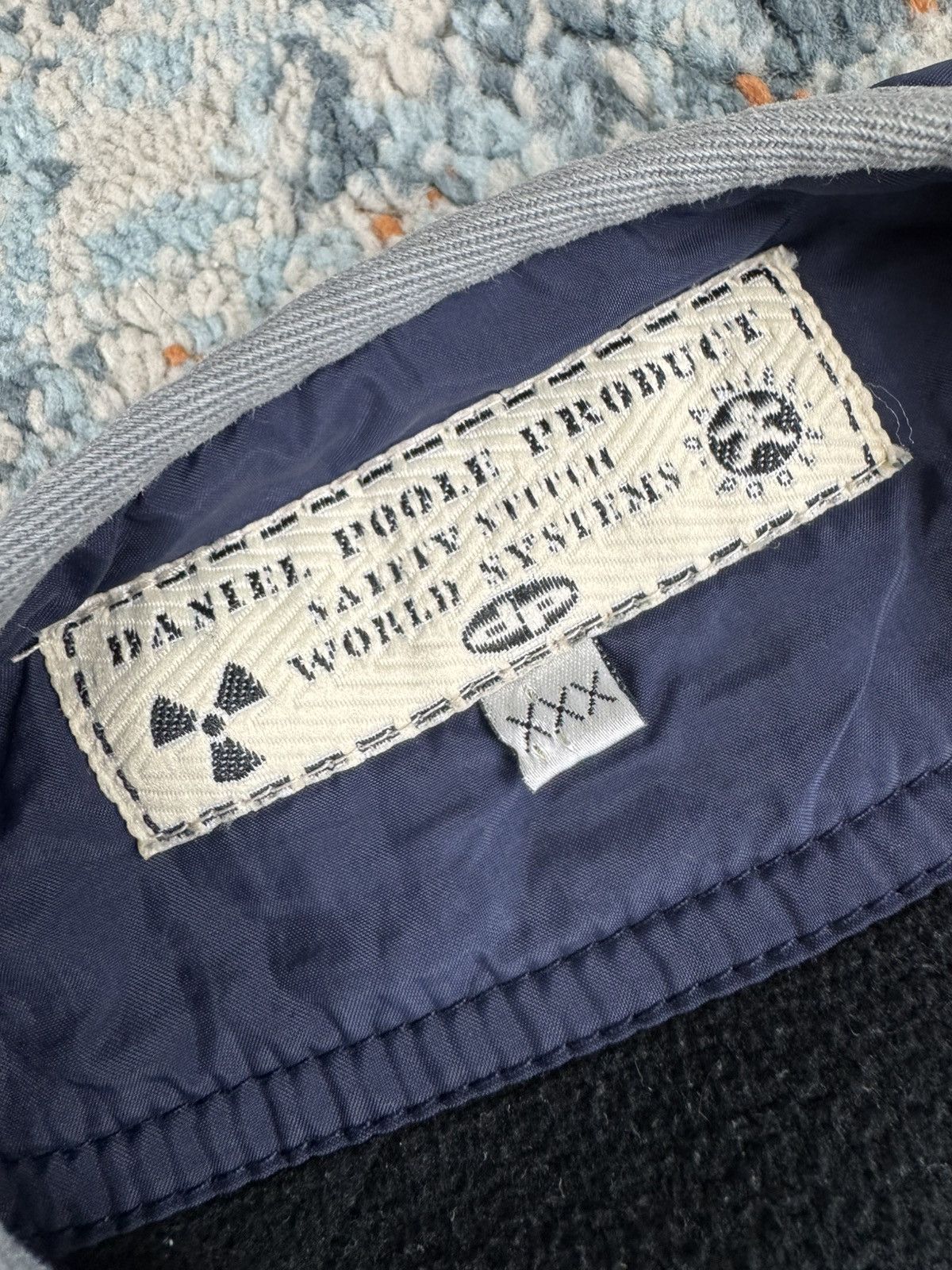 Japanese Brand × Vintage Crazy Vintage 90s Daniel Poole rave techno reflective vest Size US L / EU 52-54 / 3 - 17 Thumbnail