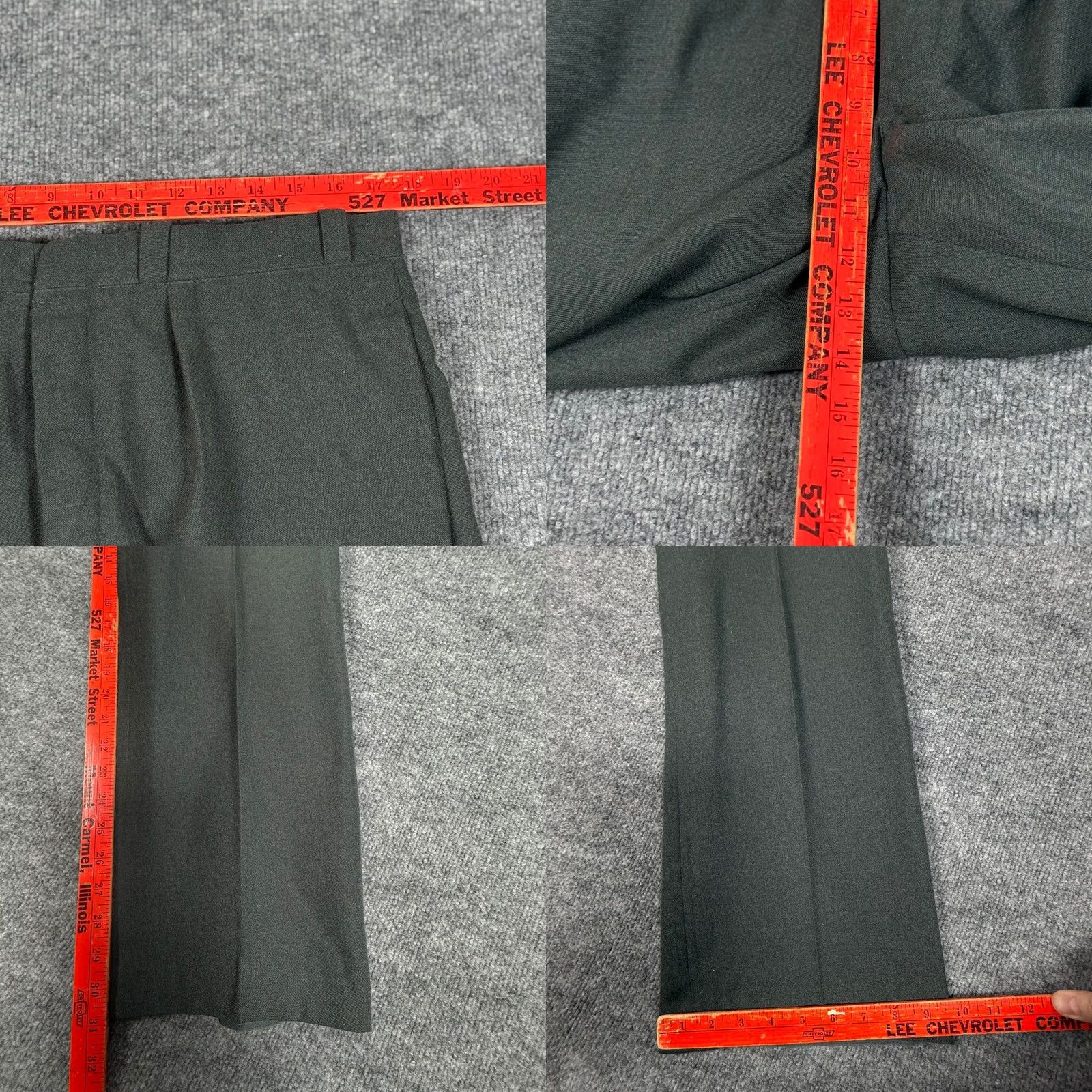 Vintage VINTAGE German Army Military Wool Blend Workwear Pants Trouser 35x31 Men Gray Wool Blend Size US 35 - 8 Thumbnail