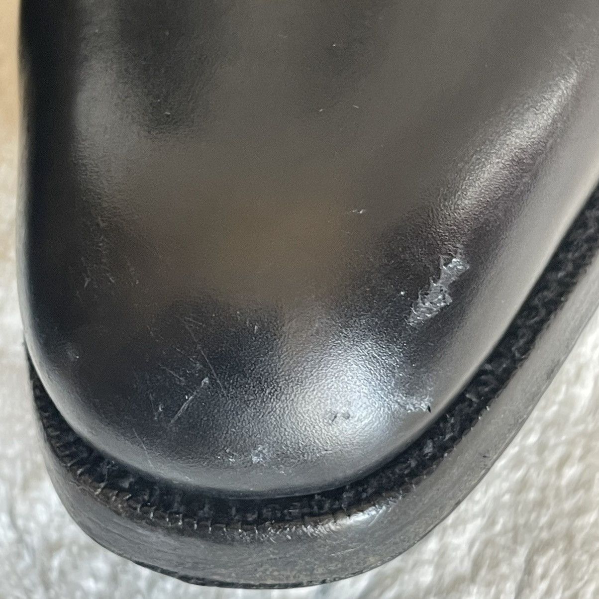 Santoni Santoni Black Leather Men's Detoxify Chelsea Boots size 9.5 Size US 9.5 / EU 42-43 - 9 Thumbnail