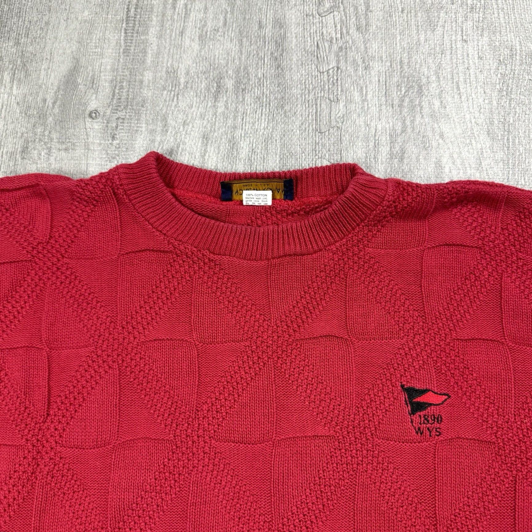 Vintage VTG ANDREW ROHAN WYOMING STATE 1890 EMBROIDERED LOGO SWEATER PULLOVER CREWNECK L Size US L / EU 52-54 / 3 - 2 Thumbnail