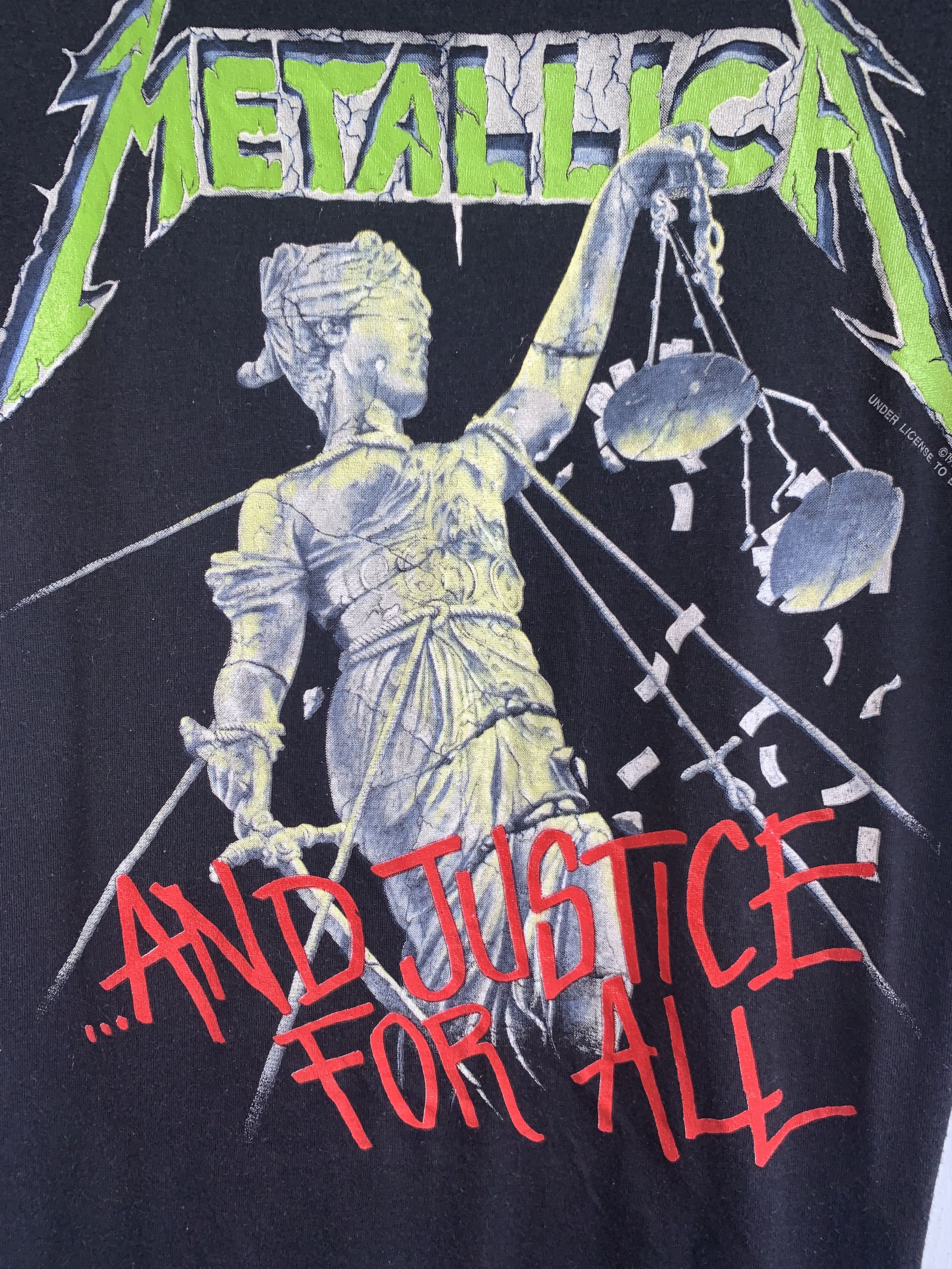 Metallica Metallica Tour 1988's Vintage T-Shirt Size US L / EU 52-54 / 3 - 2 Thumbnail