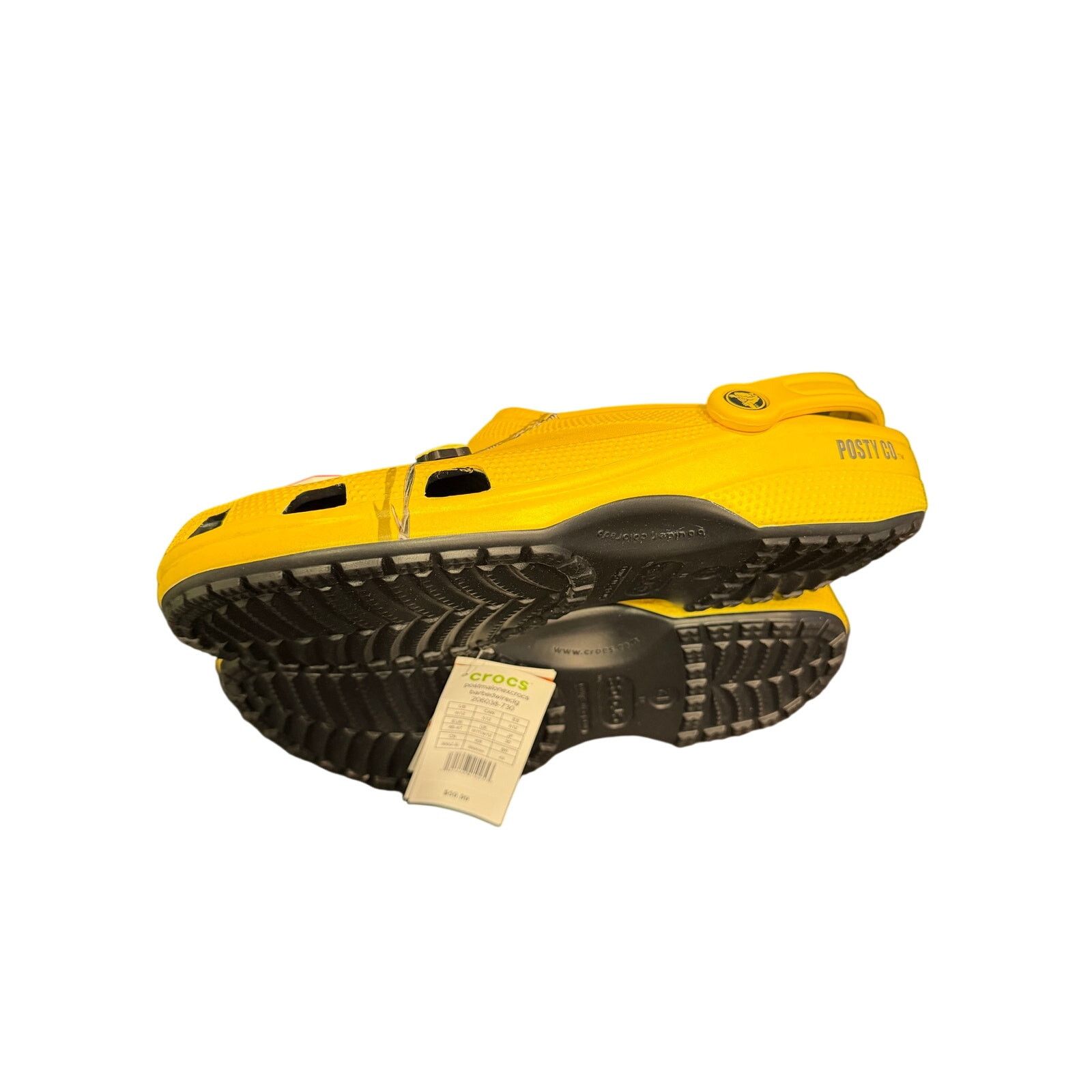 Crocs Crocs Dimitri Clog x Post Malone “Barbed Wire” sz 12 new Size US 12 / EU 45 - 2 Thumbnail