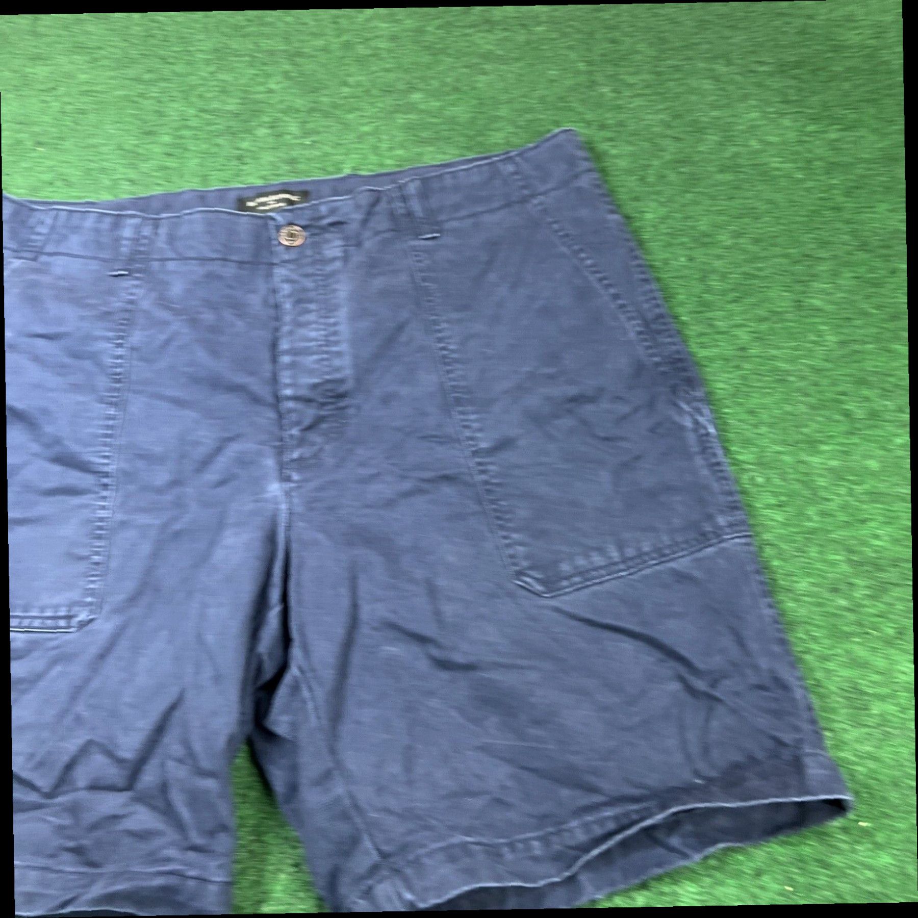 Banana Republic Banana Republic Utility Shorts Mens 38 Navy Khaki Cotton Utility Pockets Size US 38 / EU 54 - 2 Thumbnail