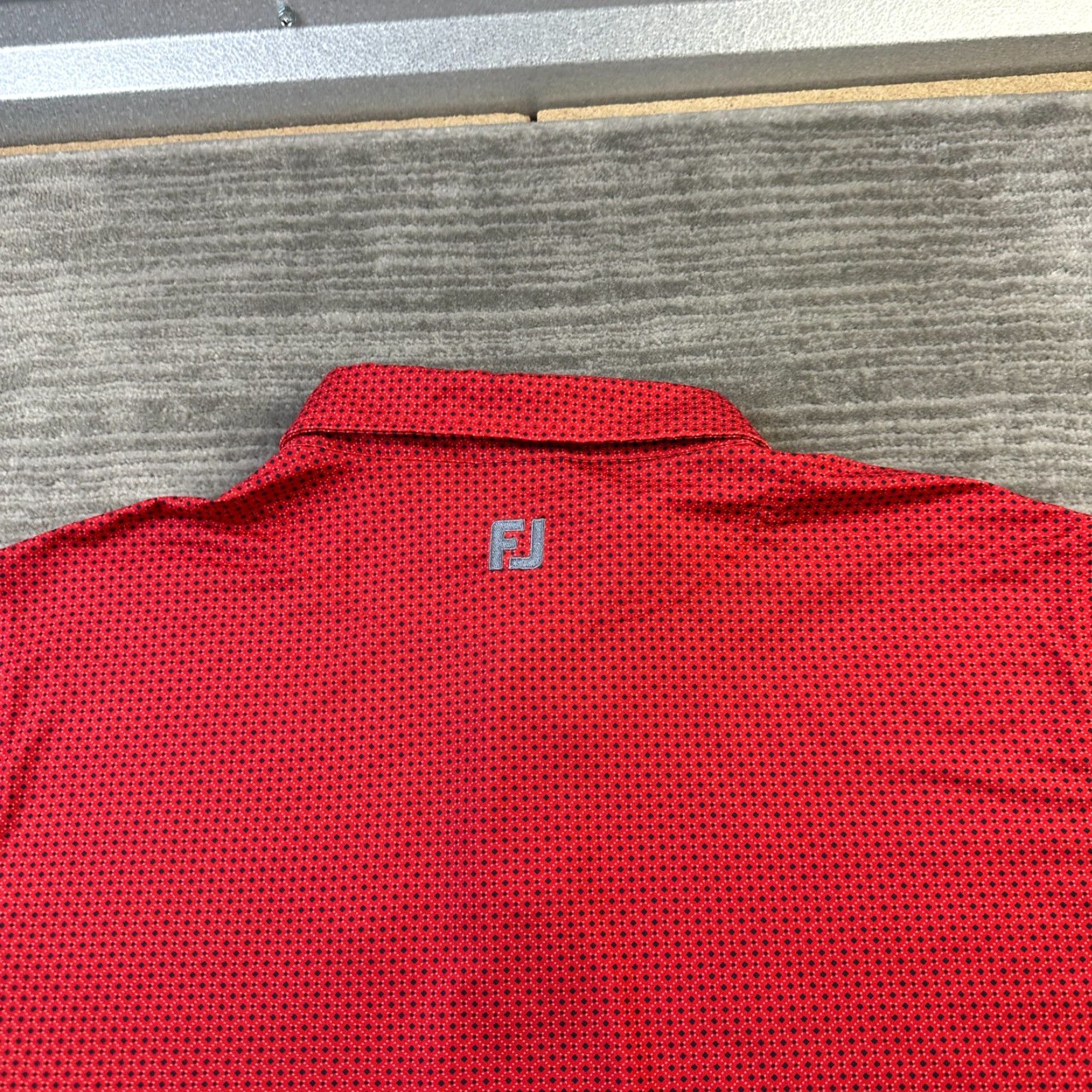 Footjoy Footjoy Polo Shirt Mens XL Red Performance Golf All Over Print Clothing Shirt Gloves? Size US XL / EU 56 / 4 - 4 Thumbnail