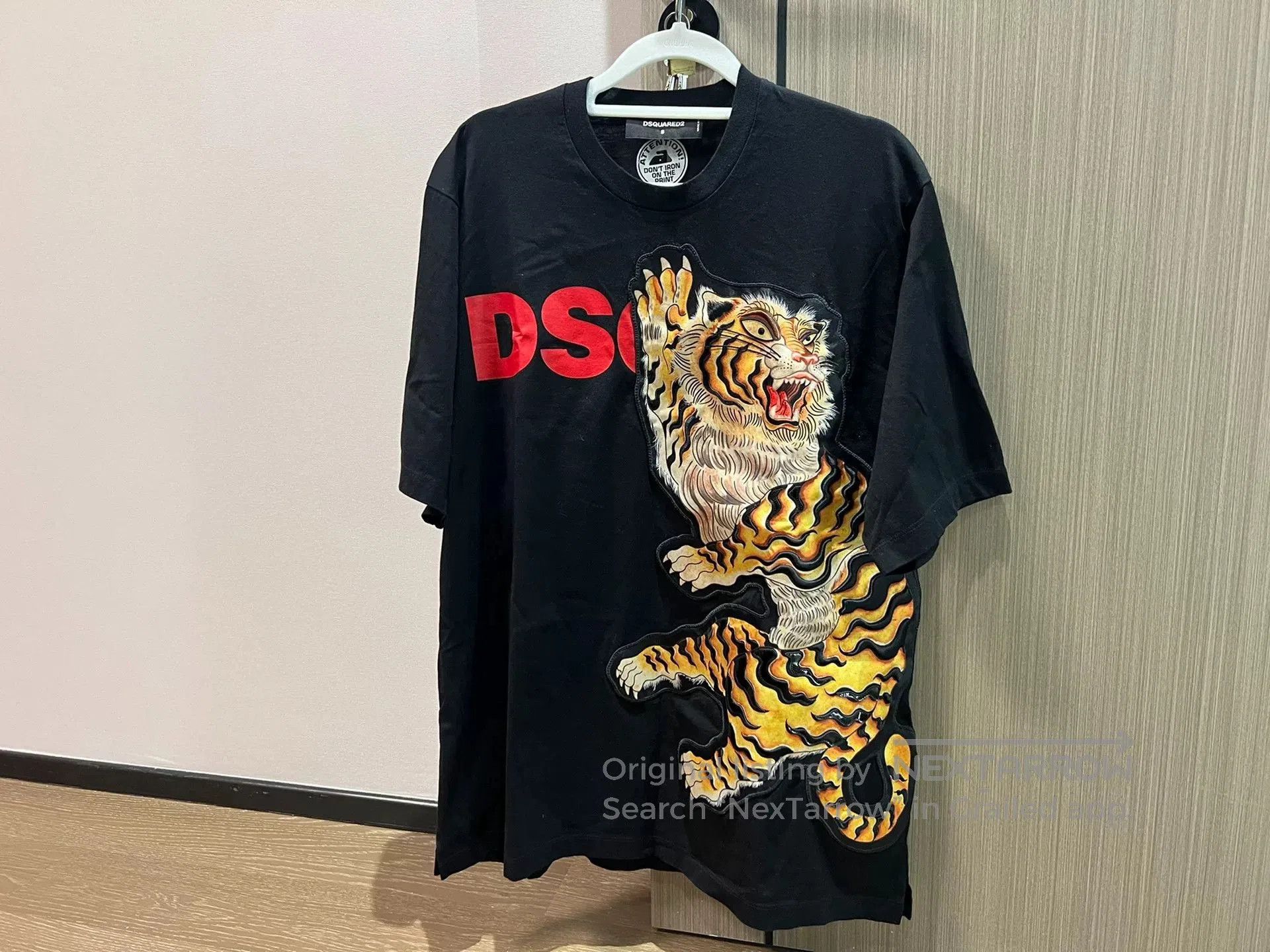 Dsquared2 Dsquared2 Tiger Embroidery Short Sleeve Shirt. Size US S / EU 44-46 / 1 - 2 Thumbnail