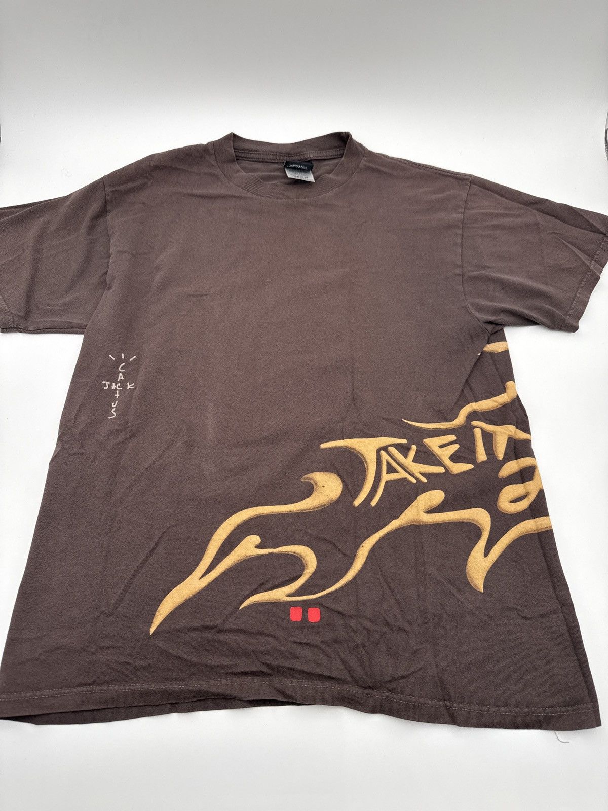 Travis Scott Cactus Jack by Travis Scott 2 The Max Tee ‘brown’ Size US S / EU 44-46 / 1 - 1 Thumbnail