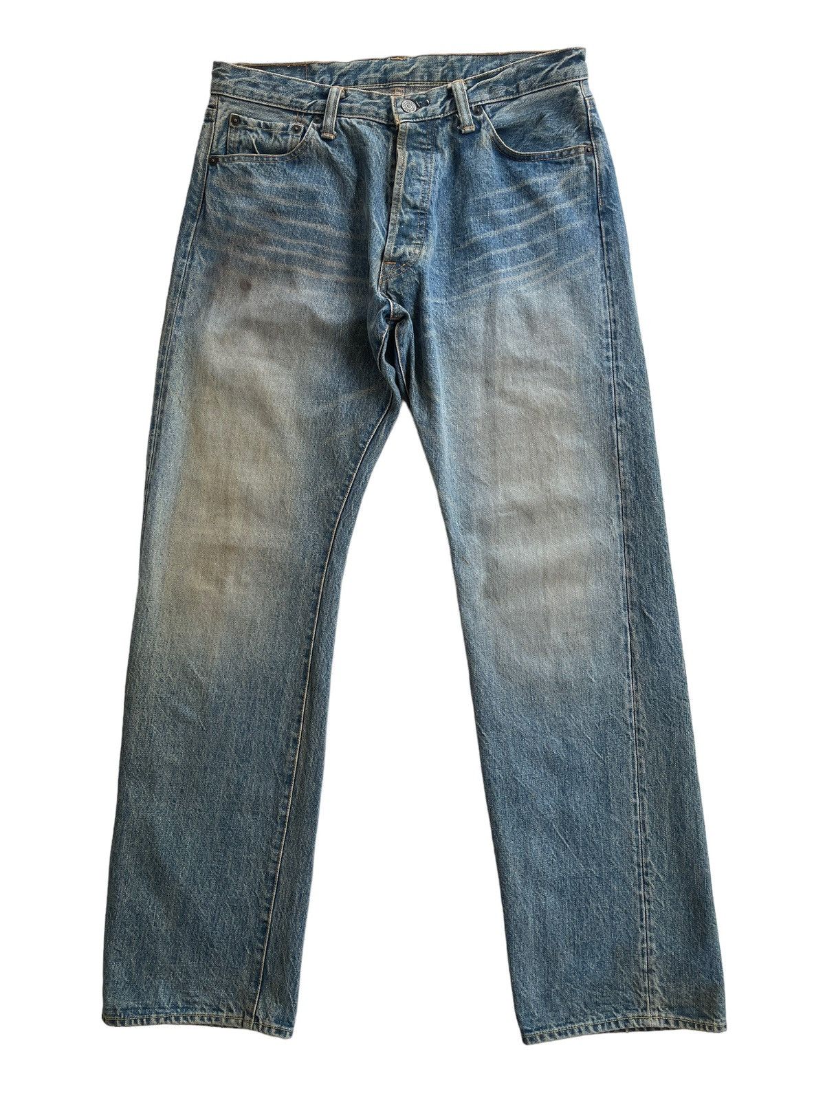 Japanese Brand Japanese Rocket Saddle Mudd Selvedge Jeans Size US 31 - 2 Thumbnail