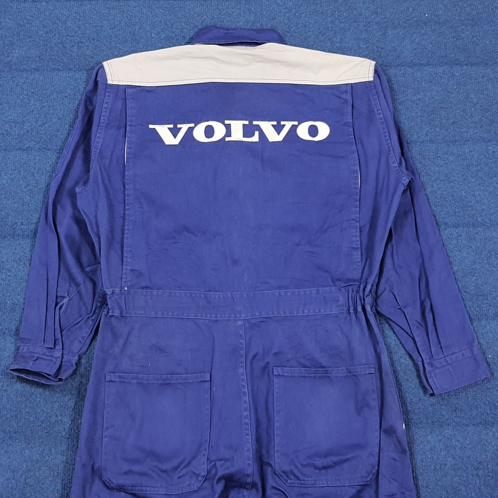 Vintage Vintage Volvo Motorsports Workwear Coverall C307N17 Size US L / EU 52-54 / 3 - 1 Thumbnail