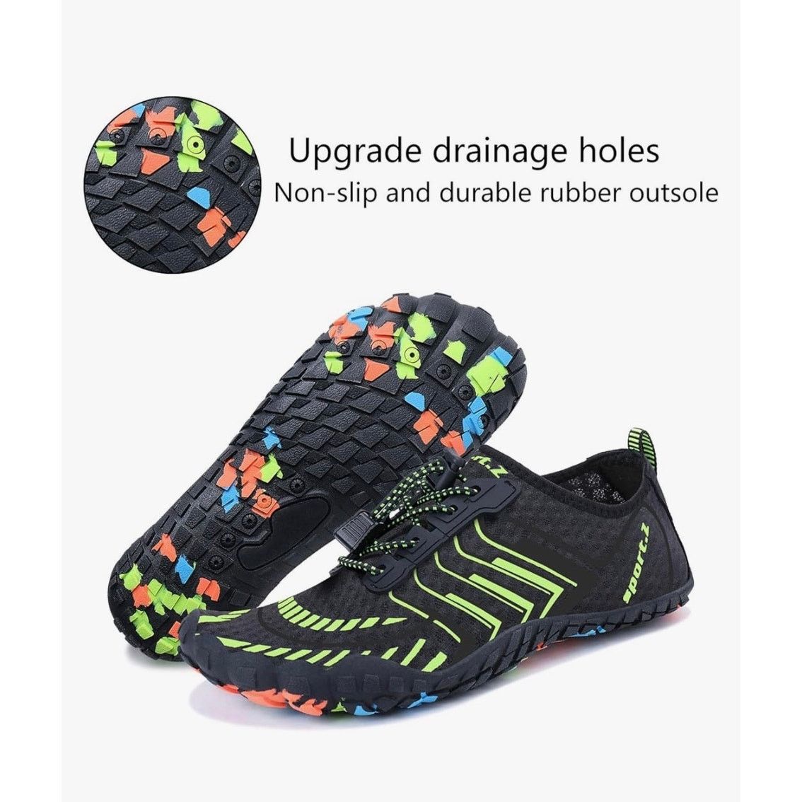 The Unbranded Brand Water Shoes Men Women Swim Surf Shoes Beach Pool Shoes Small Size US 6 / IT 36 - 5 Thumbnail
