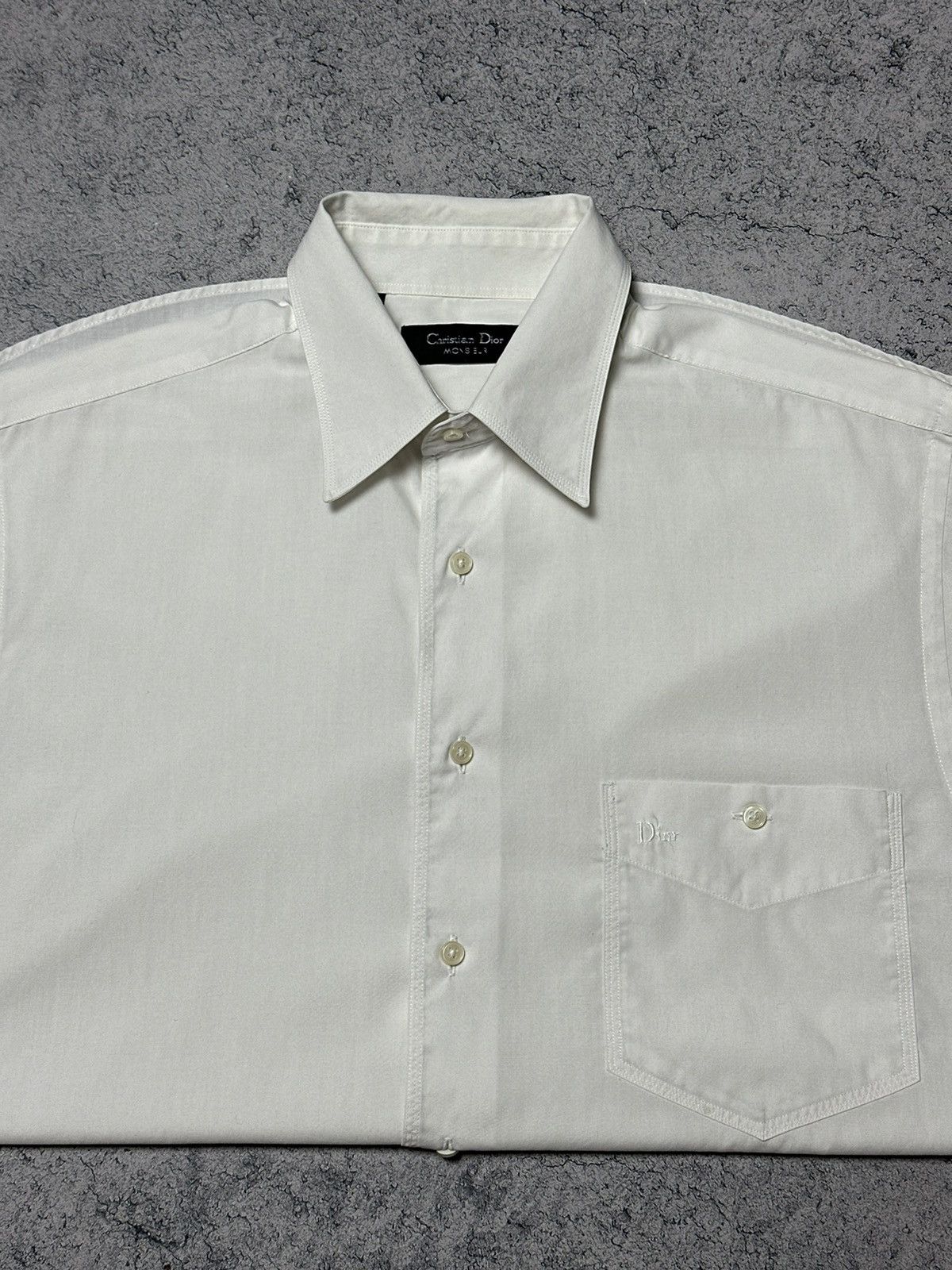 Christian Dior Monsieur Vintage Christian Dior Monsieur Long Sleeve Shirt Size US L / EU 52-54 / 3 - 6 Thumbnail