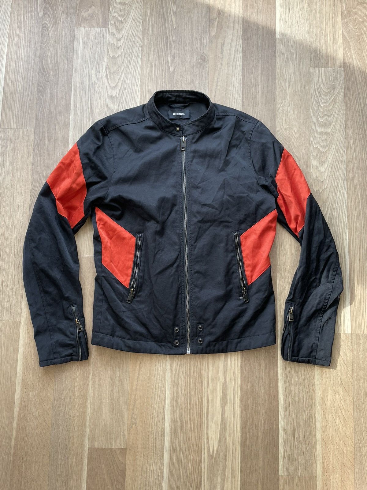 Diesel × Vintage Diesel Y2K / Vintage Biker Jacket US L / EU 52-54 Size US L / EU 52-54 / 3 - 5 Thumbnail